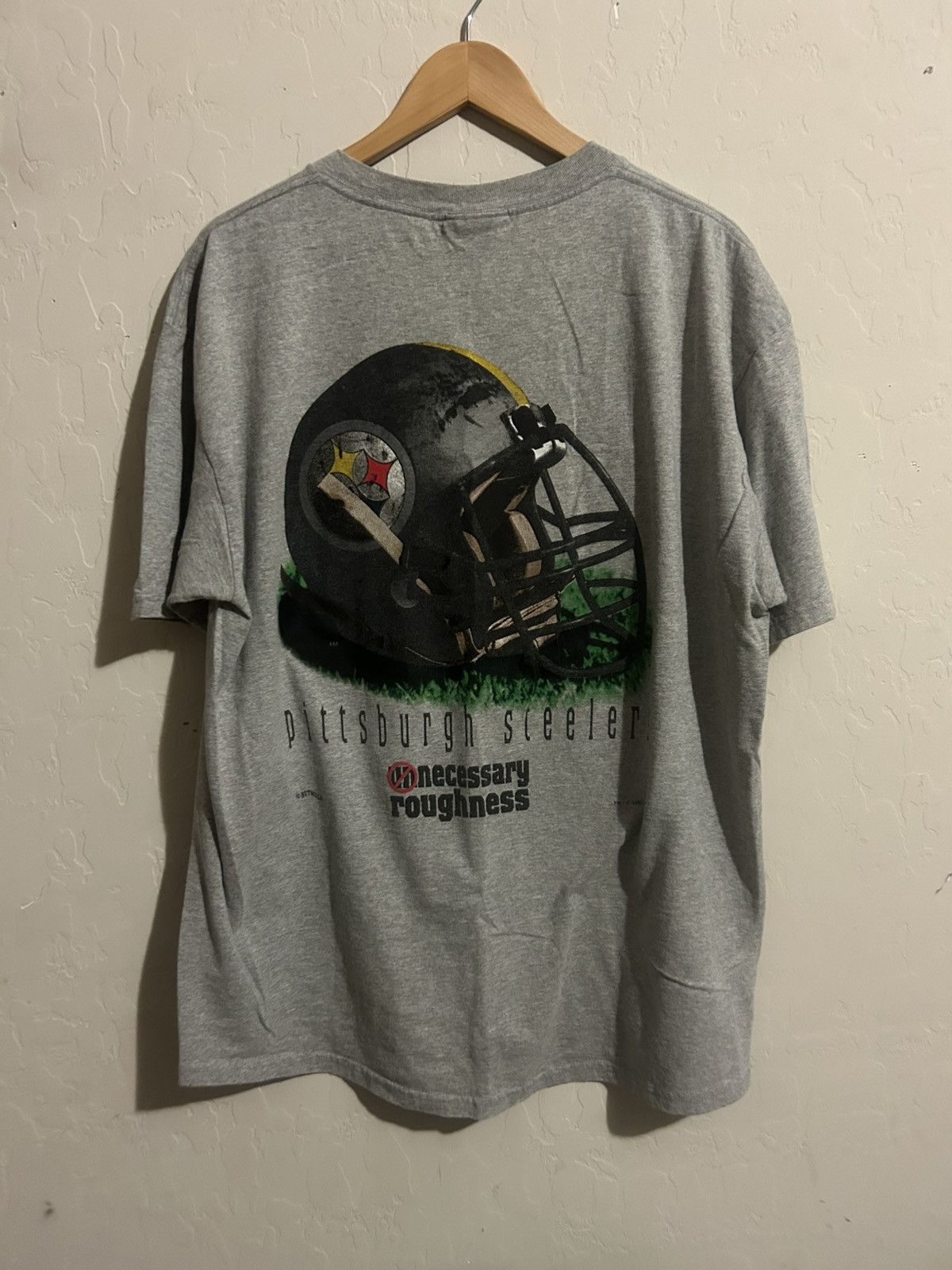 Lee Pittsburgh Steelers Unnecessary Roughness Lee Sports Shirt Size US XL / EU 56 / 4 - 5 Thumbnail
