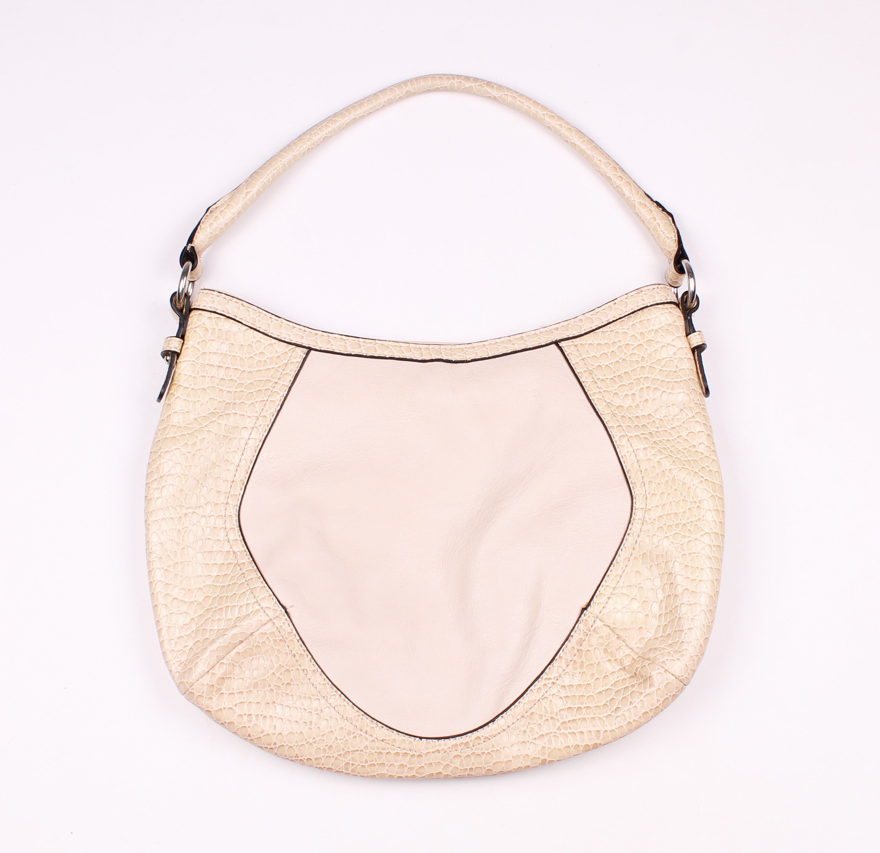Guess × Vintage Vintage Guess Y2K Glam Beige Shoulder Bag Size ONE SIZE - 7 Thumbnail