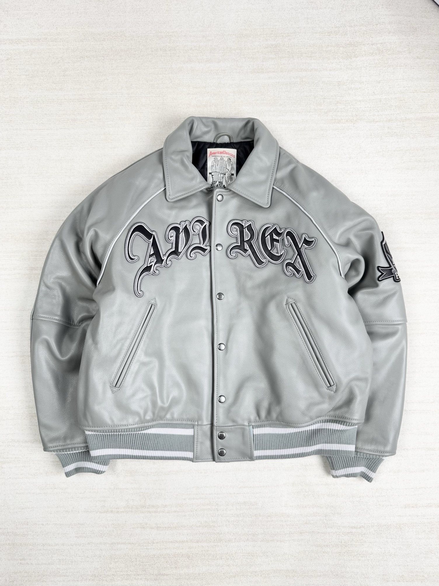 Avirex × Palace Palace Avirex Leather Jacket (FW23) | Grailed