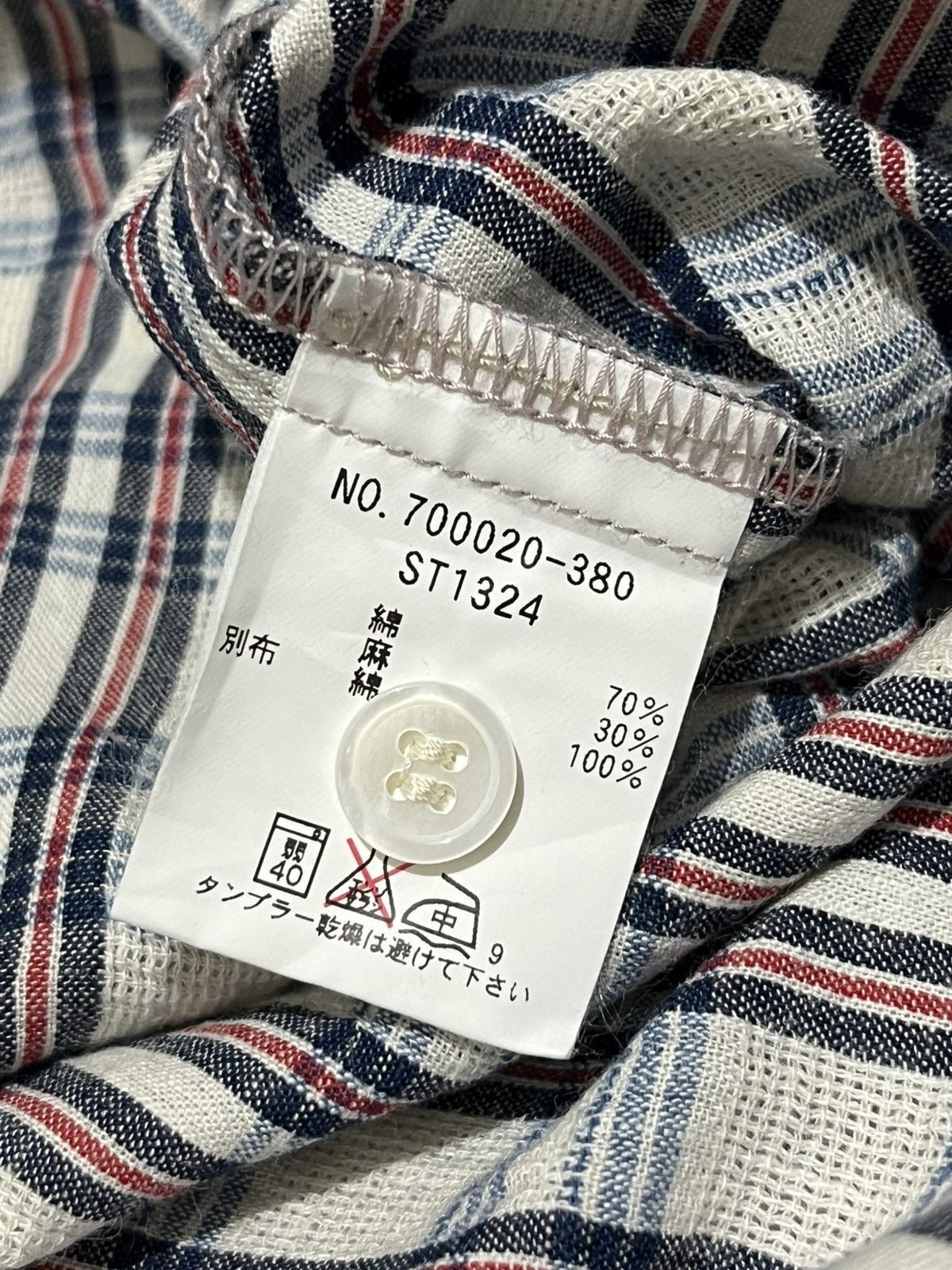 Blue Blue Japan × Japanese Brand Blue Blue Japan Indigo Dye shirt Size US M / EU 48-50 / 2 - 9 Thumbnail