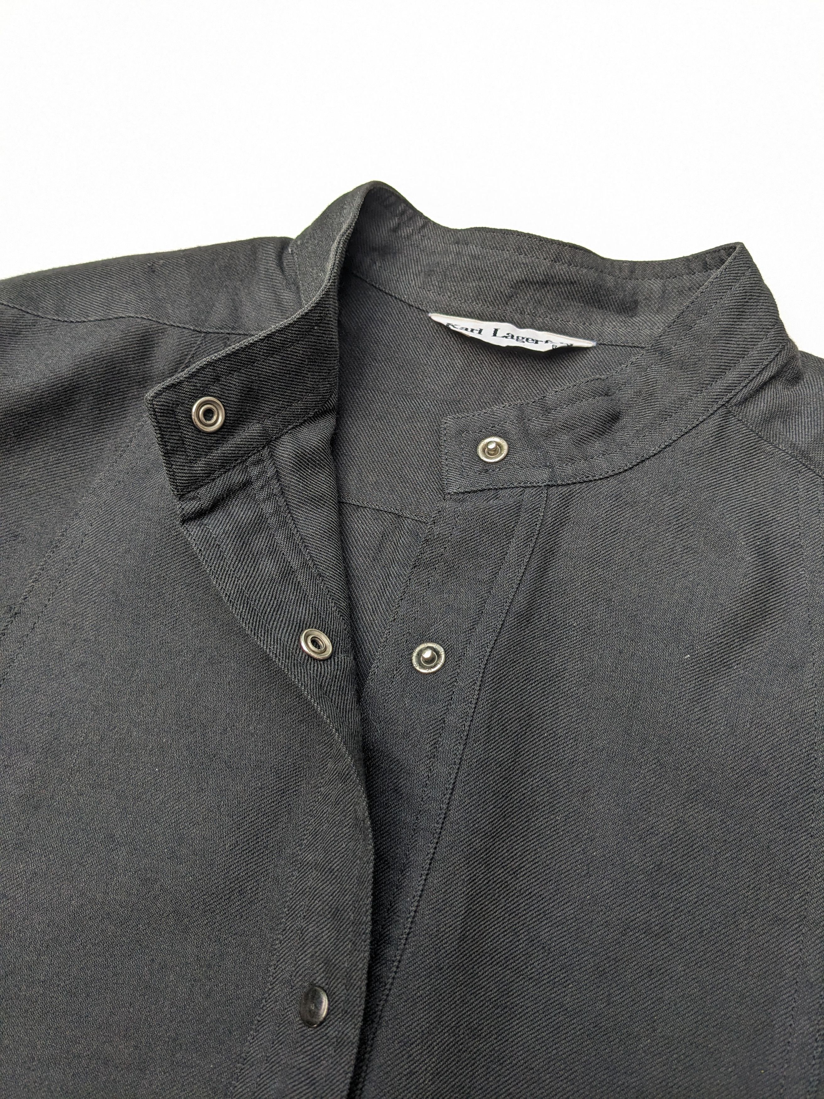 Chanel × Fendi × Karl Lagerfeld Vintage Karl Lagerfeld snap button shirt Size US L / EU 52-54 / 3 - 5 Thumbnail