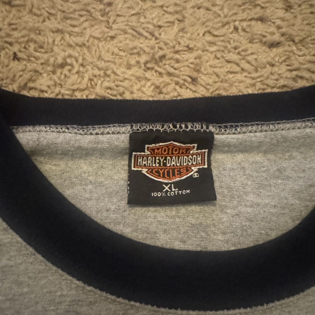 Harley Davidson × Vintage VINTAGE 1999 HARLEY DAVIDSON LONG SLEEVE TEE Size US XL / EU 56 / 4 - 9 Thumbnail
