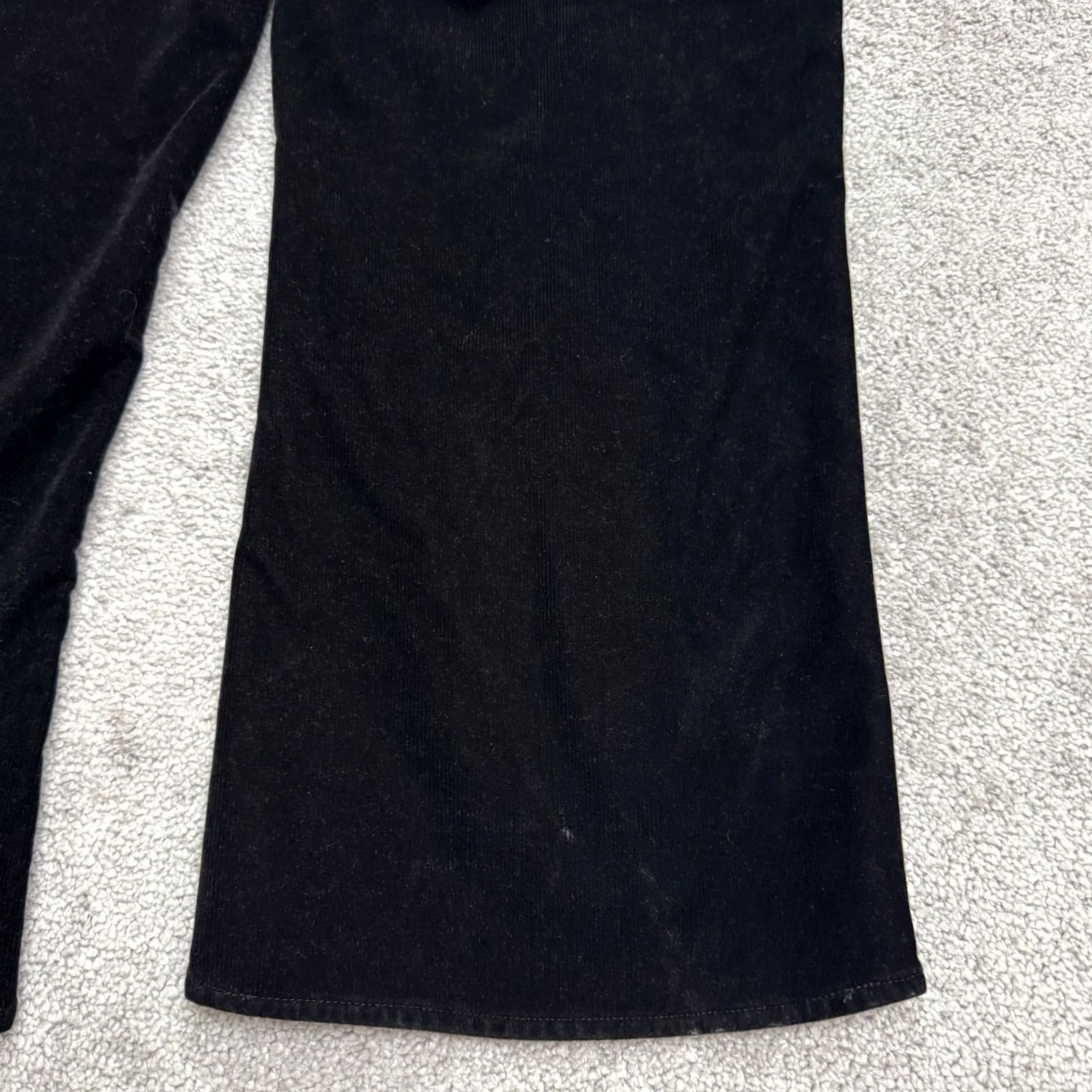 Urban Outfitters Urban Outfitters Corduroy Wide Leg Trouser Pants Womens Large Black High Rise Size 36" / US 14 / IT 50 - 3 Thumbnail