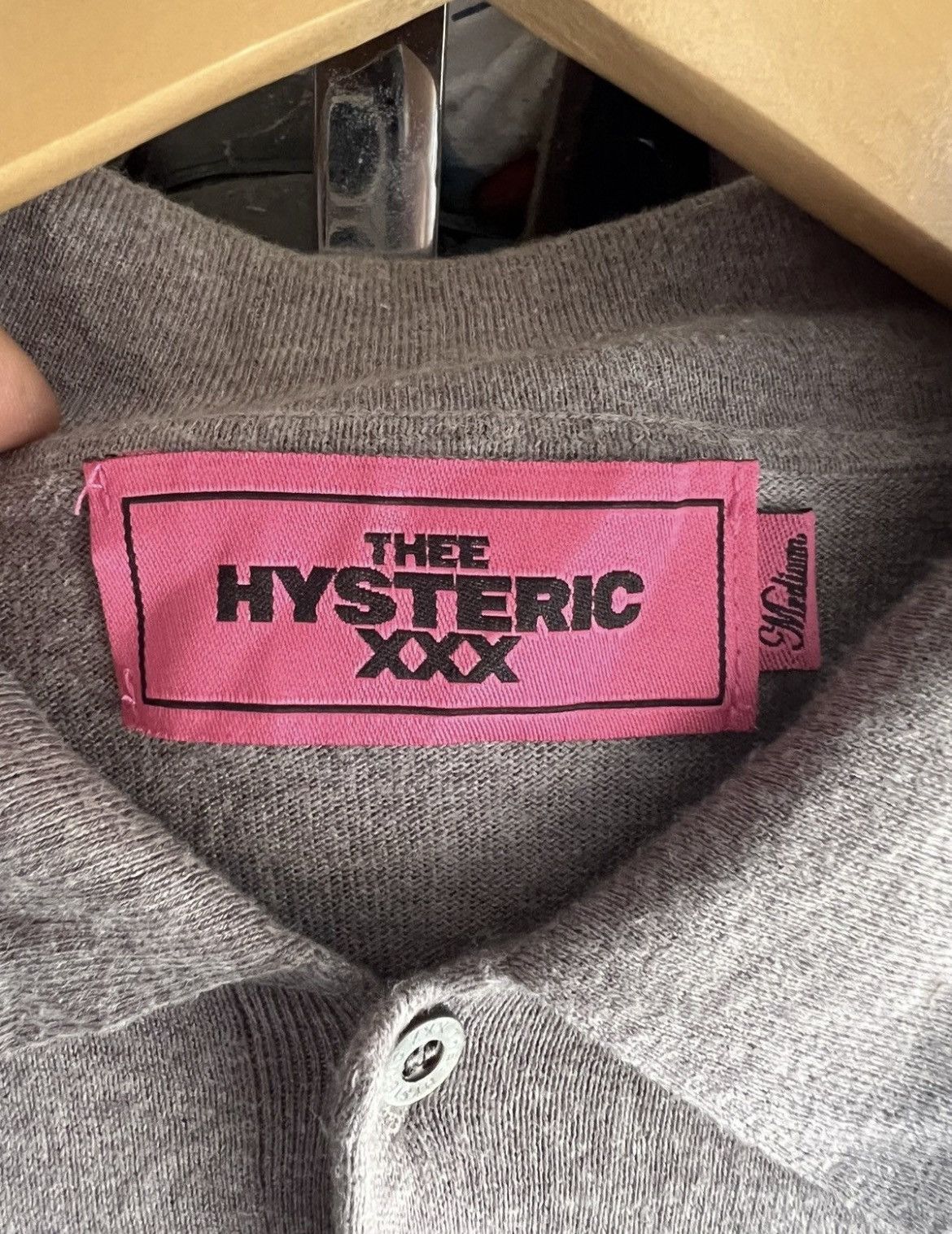 Hysteric Glamour 🔥Vintage Hysteric Glamour Big Print Polo Size US M / EU 48-50 / 2 - 12 Thumbnail