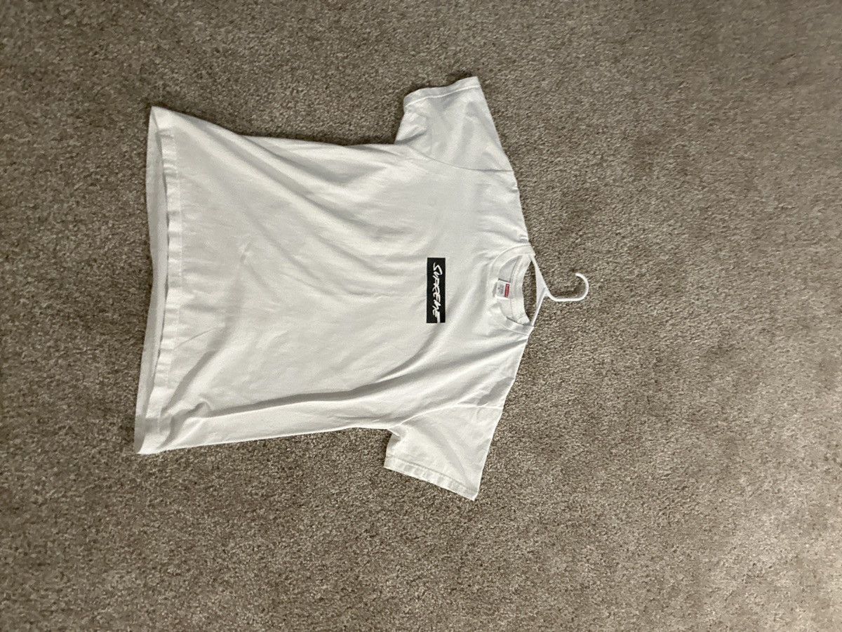 Supreme White box supreme tee Size US M / EU 48-50 / 2 - 1 Thumbnail