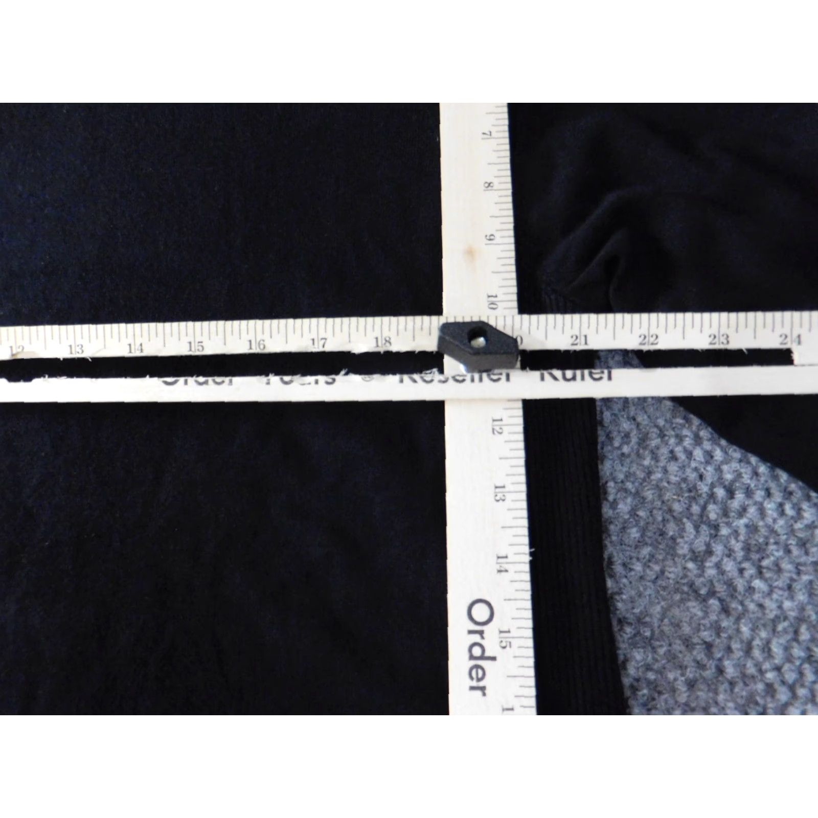 JM Collection JM Collection Womens Sweater XL Black Pullover Round Neck Stretch Rayon Nylon Knit Classic Regular Knitwear Pullover Womens Fashion Options: None Size XL / US 12-14 / IT 48-50 - 5 Thumbnail