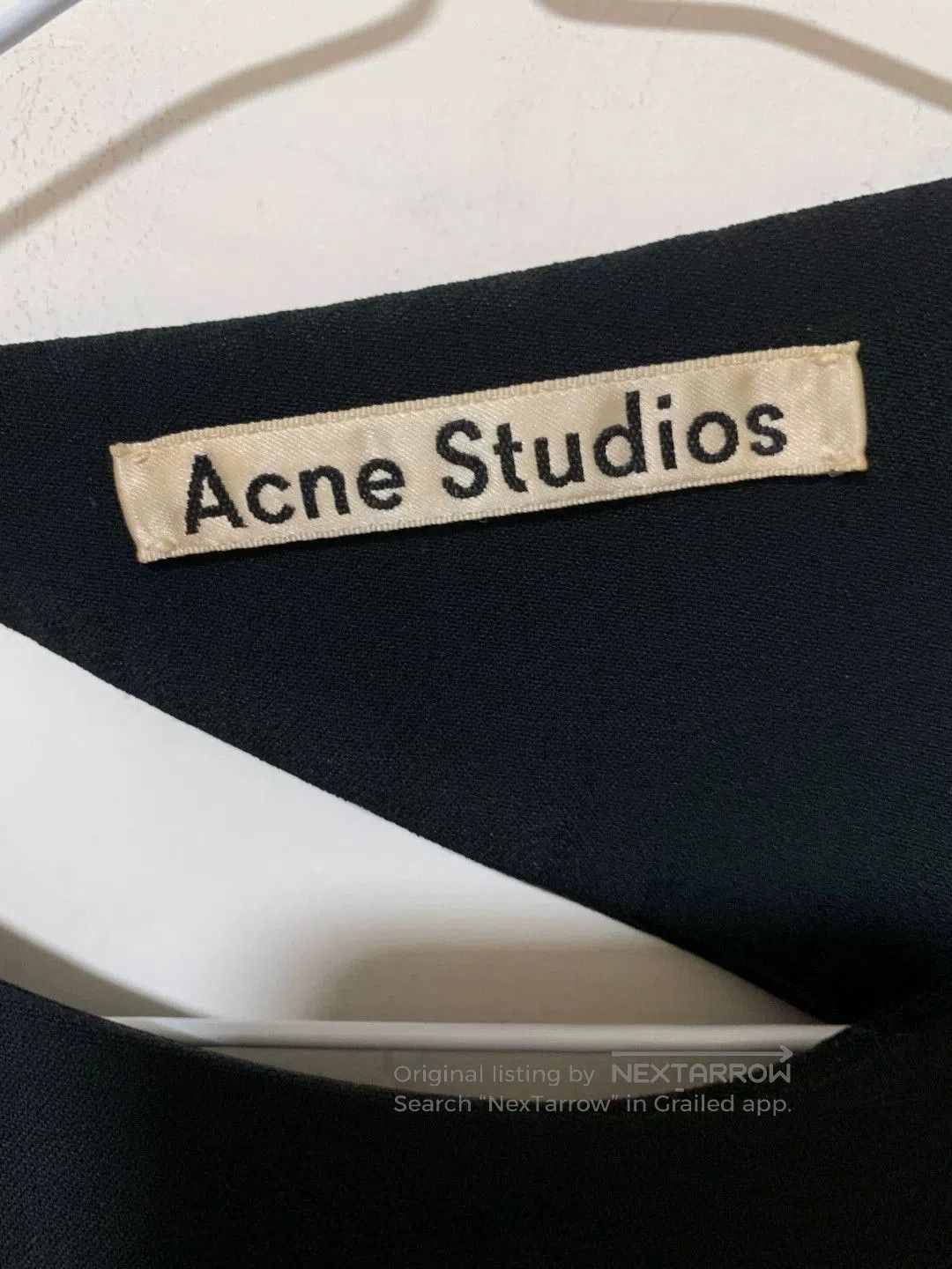 Acne Studios Acne Studios Backless Black Dress. Size M / US 6-8 / IT 42-44 - 4 Thumbnail