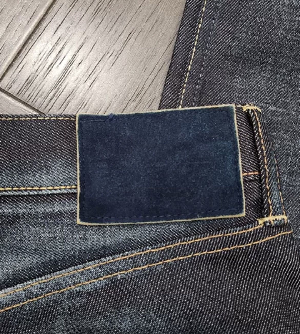 Visvim VISVIM blue distressed straight leg slim fit jeans Size US 32 / EU 48 - 3 Thumbnail
