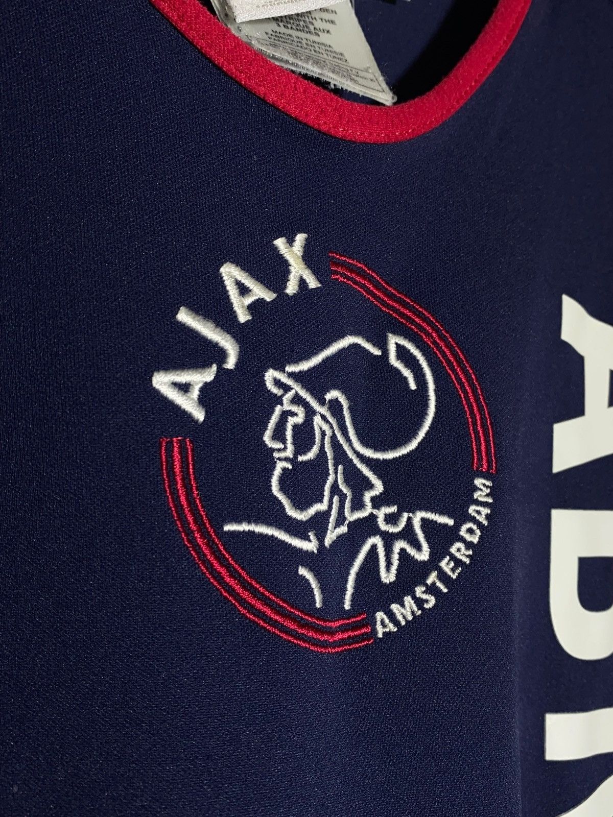 Adidas × Vintage Vintage Adidas Ajax Amsterdam 2005 2006 Away Football Shirt Size US XL / EU 56 / 4 - 5 Thumbnail