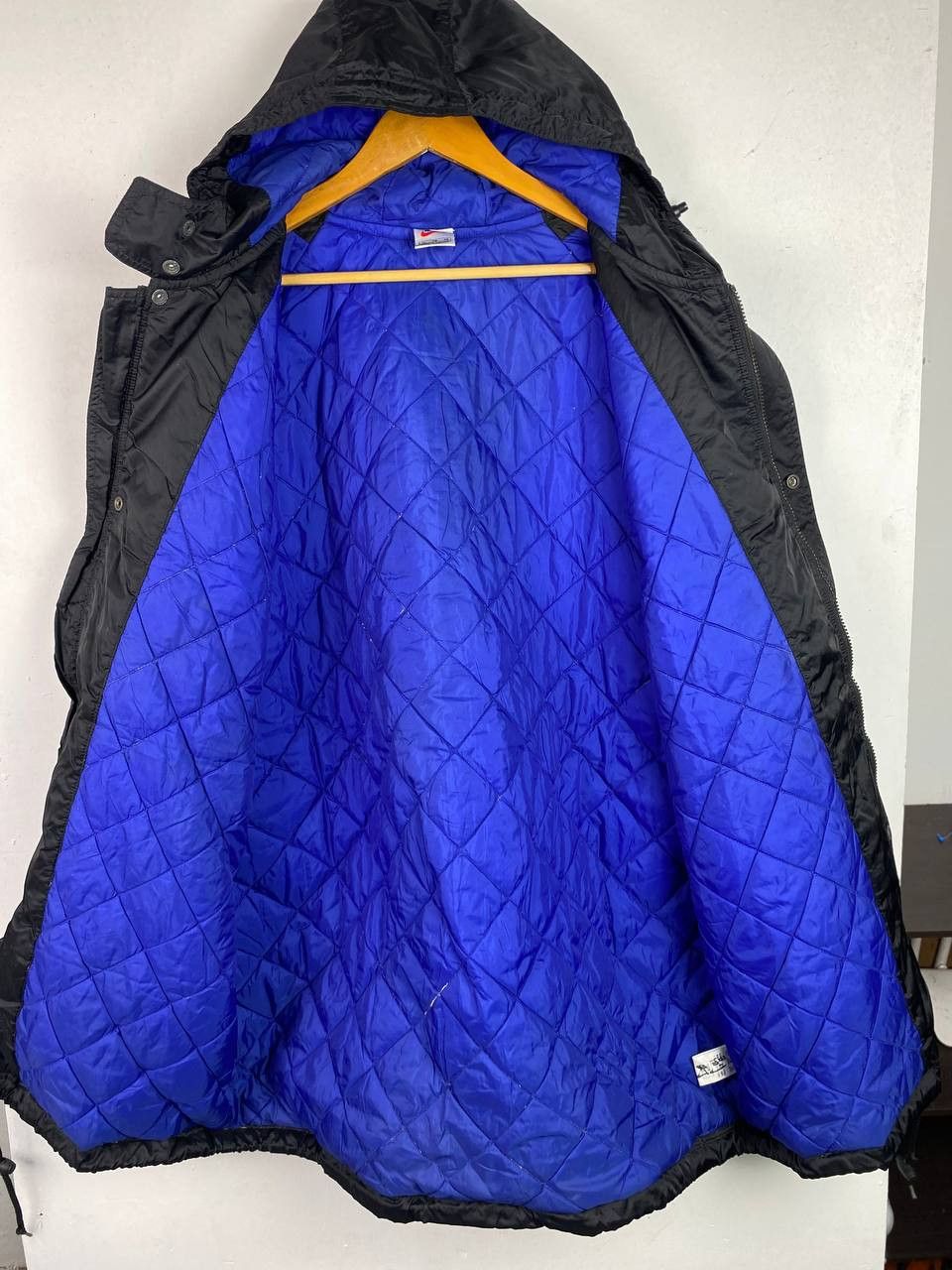 Nike vintage 90s nike thin puffer quilted lining jacket Size US XL / EU 56 / 4 - 9 Thumbnail