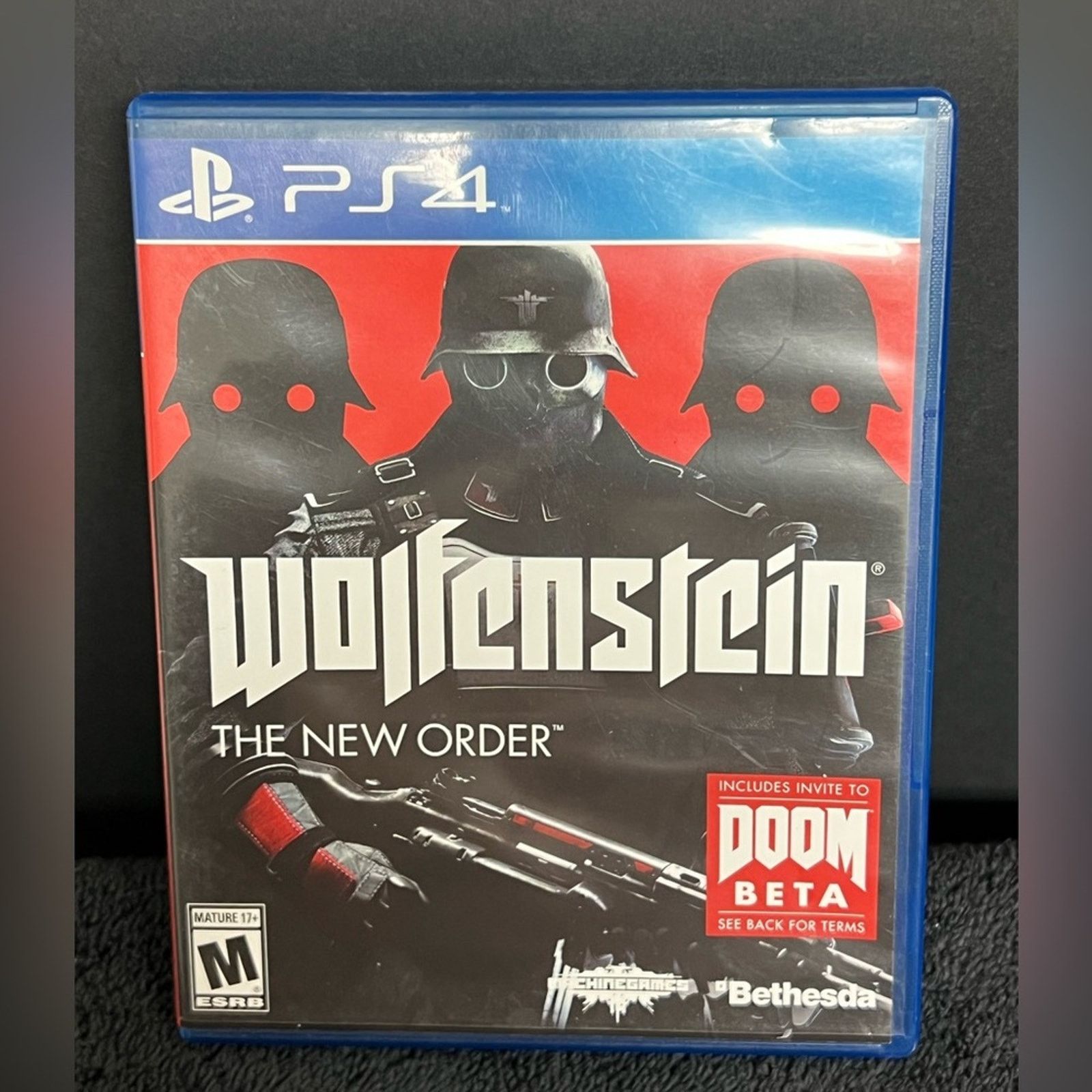 Sony Wolfenstein: The New Order (Sony PlayStation 4, 2014) - CIB Size ONE SIZE - 1 Thumbnail