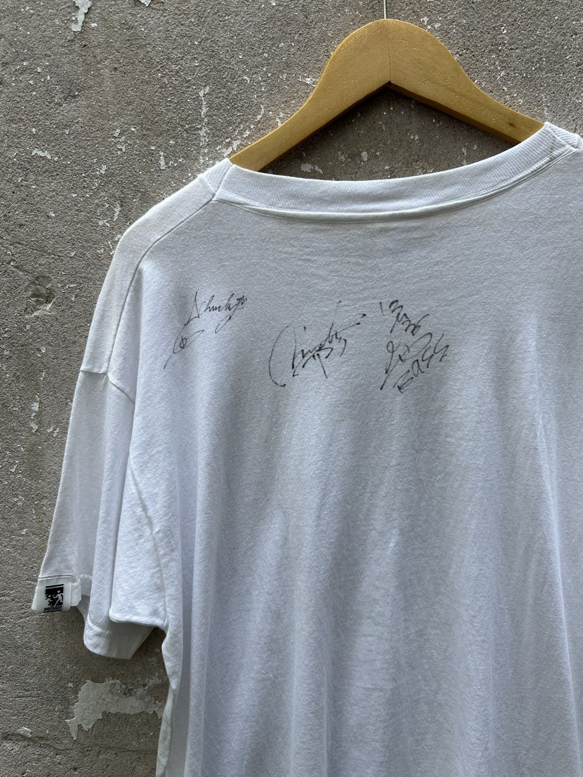 Band Tees × Fruit Of The Loom × Vintage Vintage 90's PotShot J-Ska Band XL Tees *WithSignature Size US XL / EU 56 / 4 - 5 Thumbnail