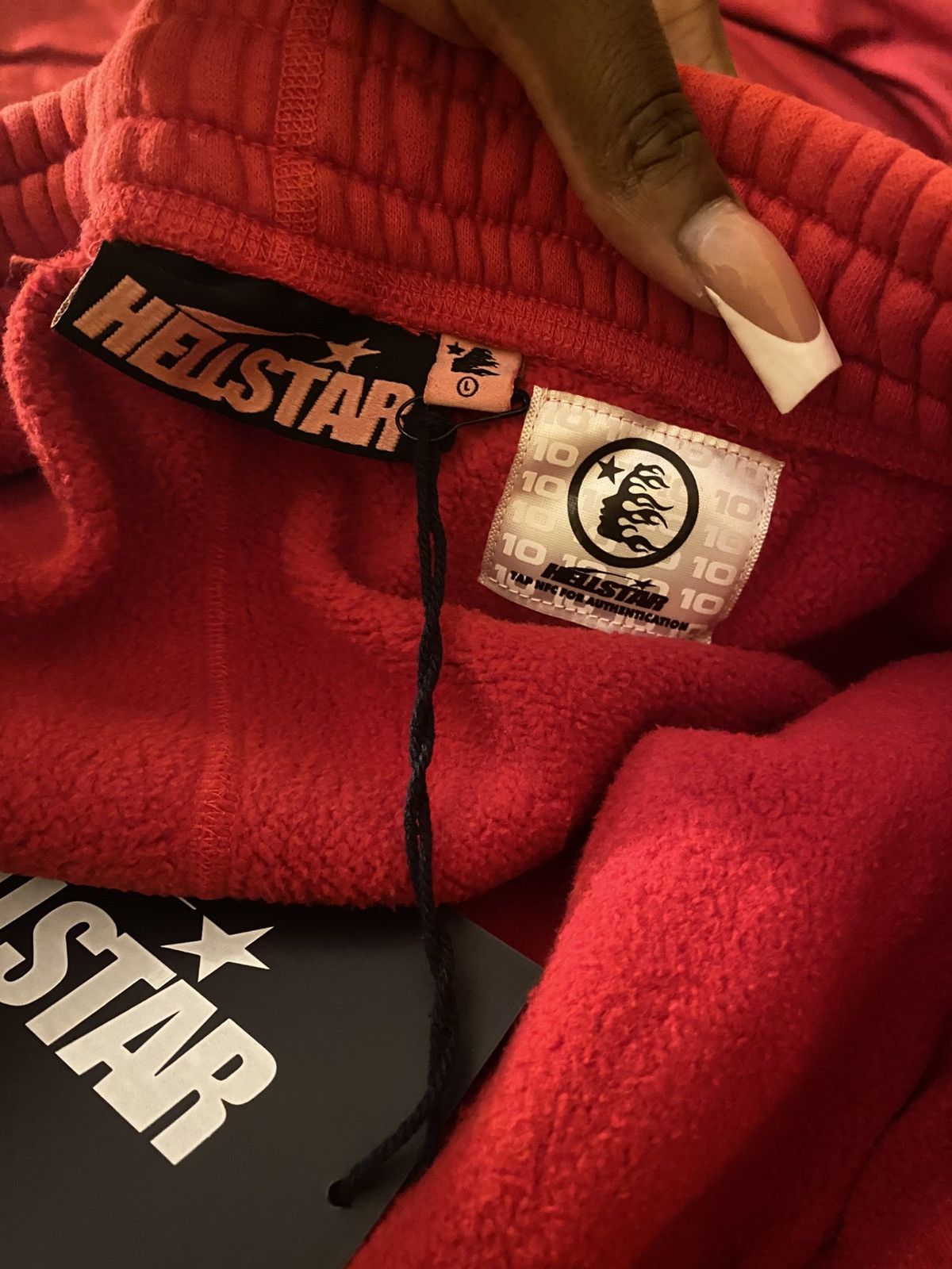 HELLSTAR Brand new hellstar exclusive Halloween sports logo sweats Size US 38 / EU 54 - 6 Thumbnail
