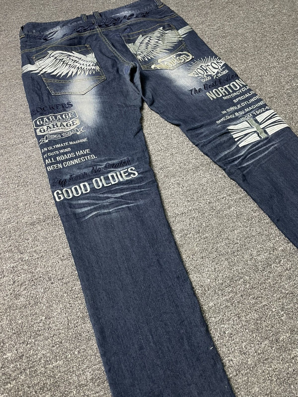 Norton Vintage Norton Brand Max Denim Jeans (67) Size US 36 / EU 52 - 18 Thumbnail
