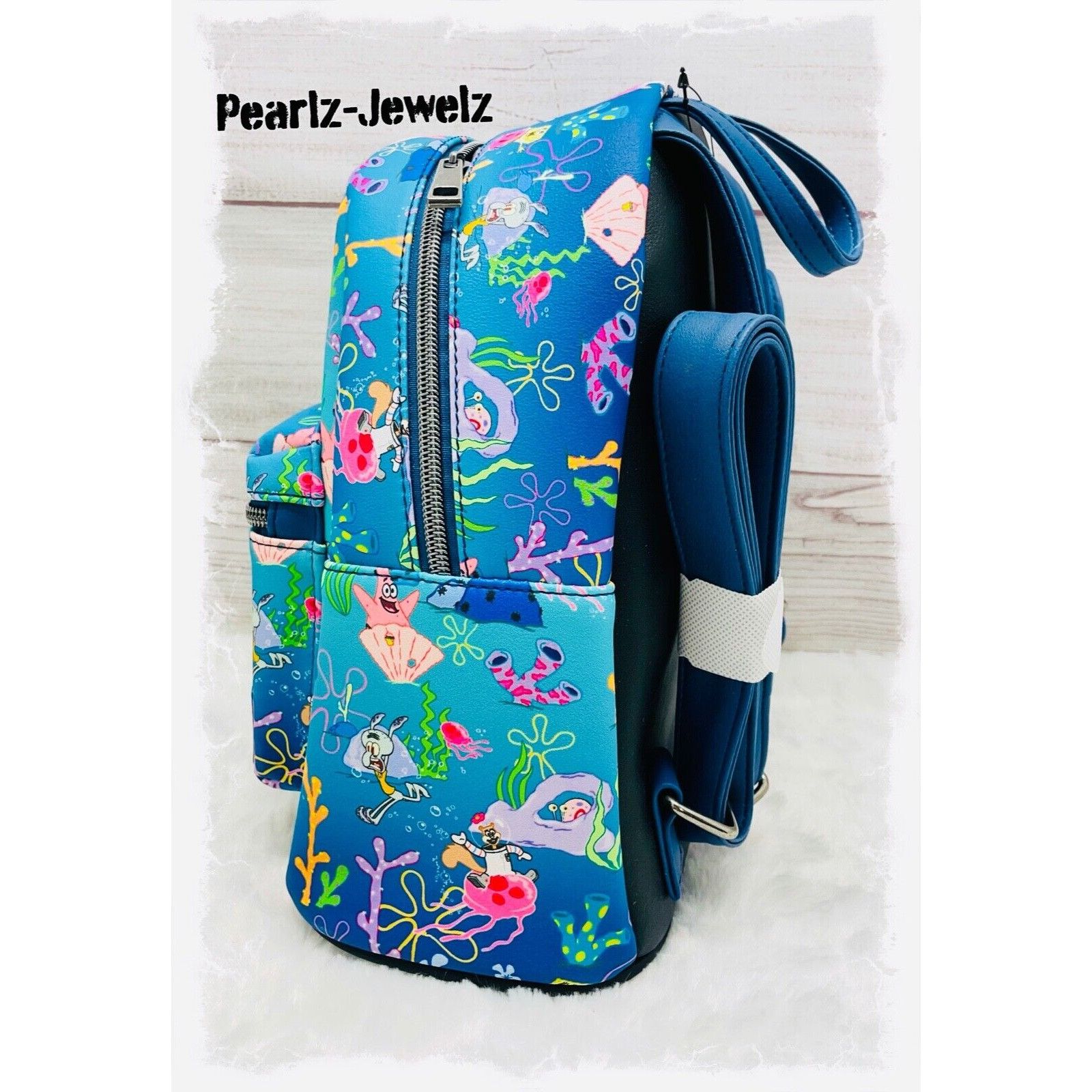 Disney Loungefly SpongeBob SquarePants Patrick Squidward Underwater Size ONE SIZE - 3 Thumbnail
