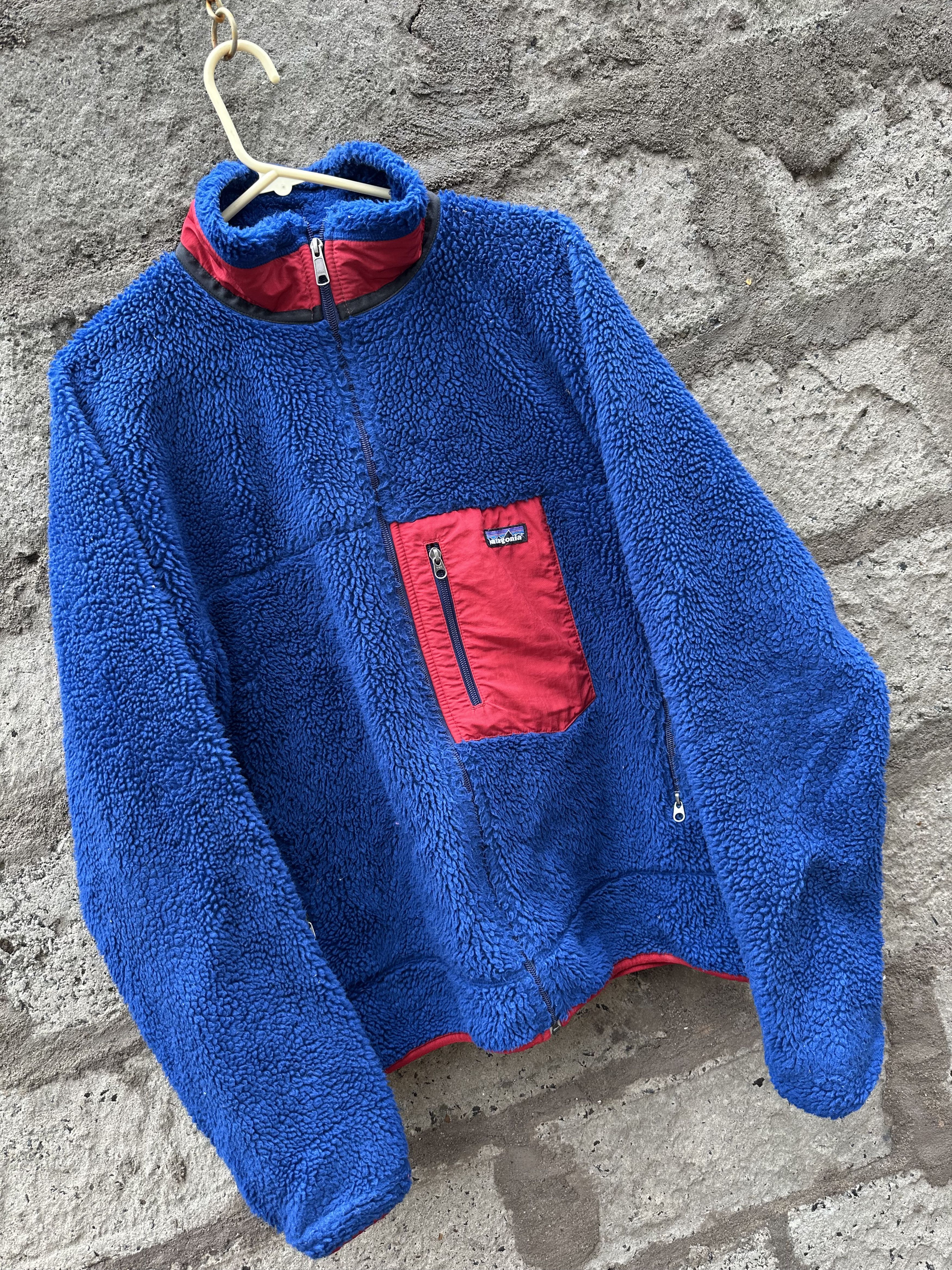 Patagonia Patagonia Synchilla Fleece – Blue/Red – Size XL Size US XL / EU 56 / 4 - 2 Thumbnail