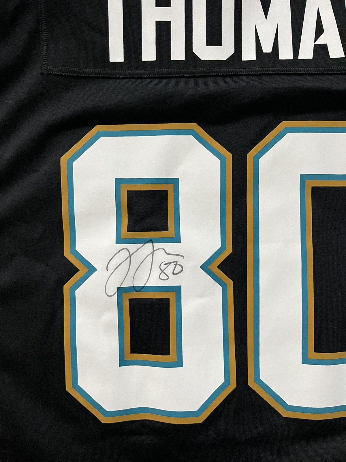 Nike Signed Jaguar Julius Thomas jersey Size US XL / EU 56 / 4 - 3 Thumbnail