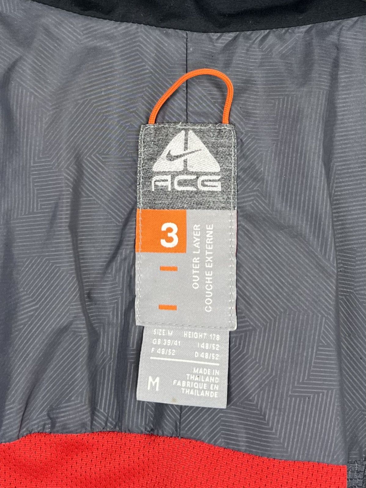 Nike ACG NIKE ACG Jacket Waterproof Gore Tex 2 Logos Vintage Black Size US M / EU 48-50 / 2 - 9 Thumbnail