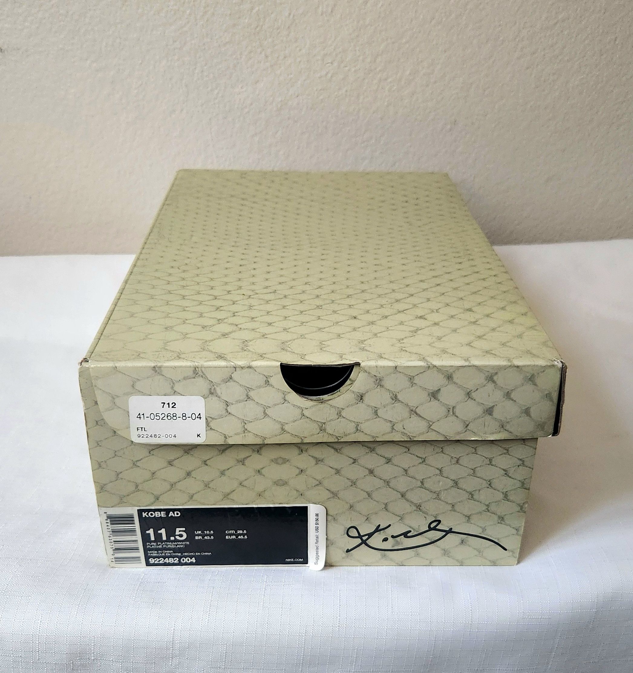 Nike Nike Kobe AD NXT FF Vast Grey Blue Hero CD0458-900 SZ 11.5 Size US 11.5 / EU 44-45 - 2 Thumbnail