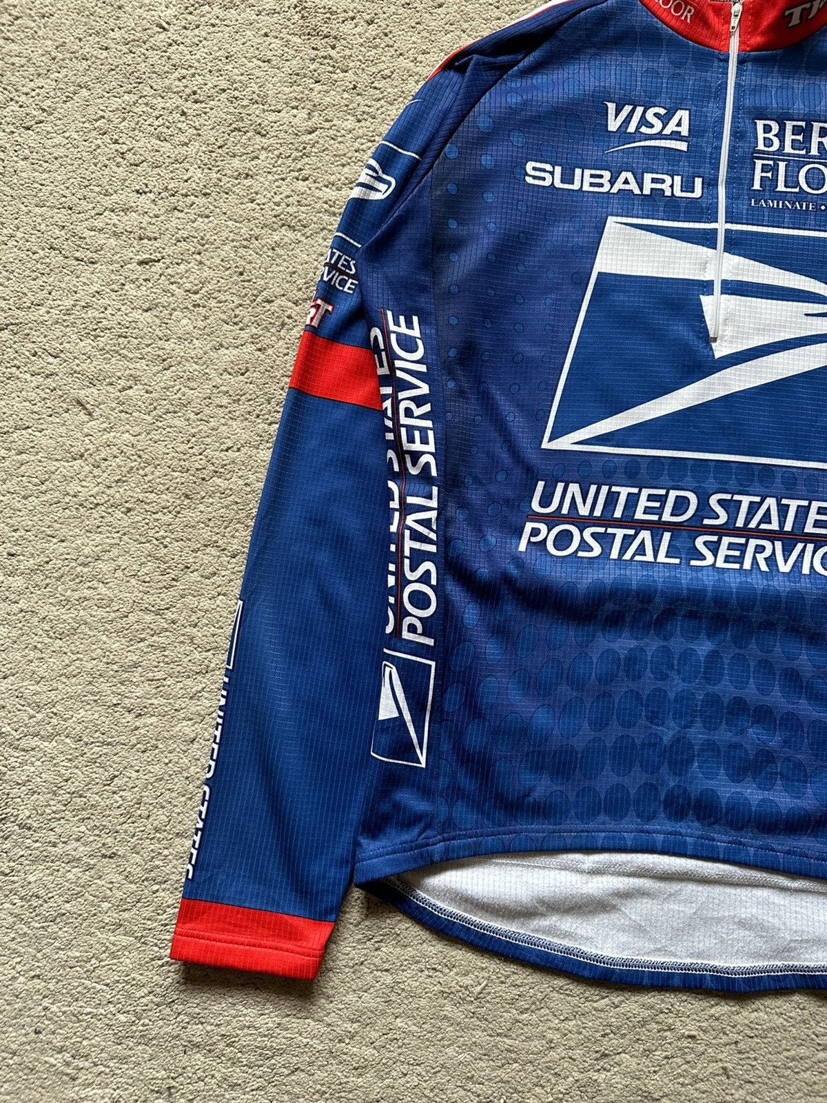 Nike Nike USPS, US Postal Cycling Team Thermal Half Zipper Jersey Size US M / EU 48-50 / 2 - 3 Thumbnail