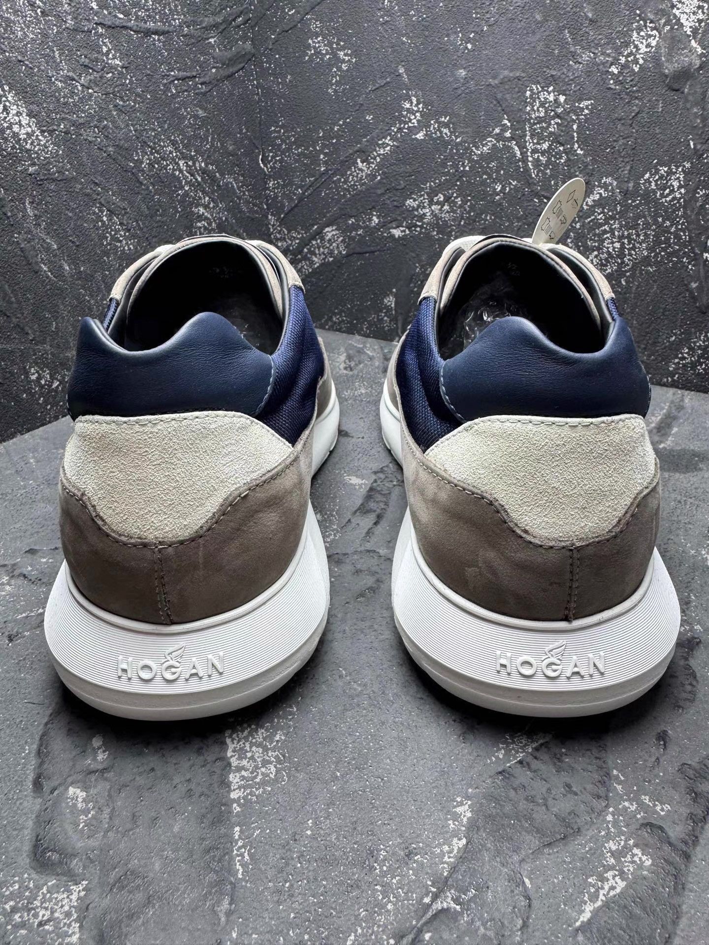 Hogan HOGAN Classic Sneakers with Yellow H Logo Q10 Size US 10.5 / EU 43-44 - 7 Thumbnail