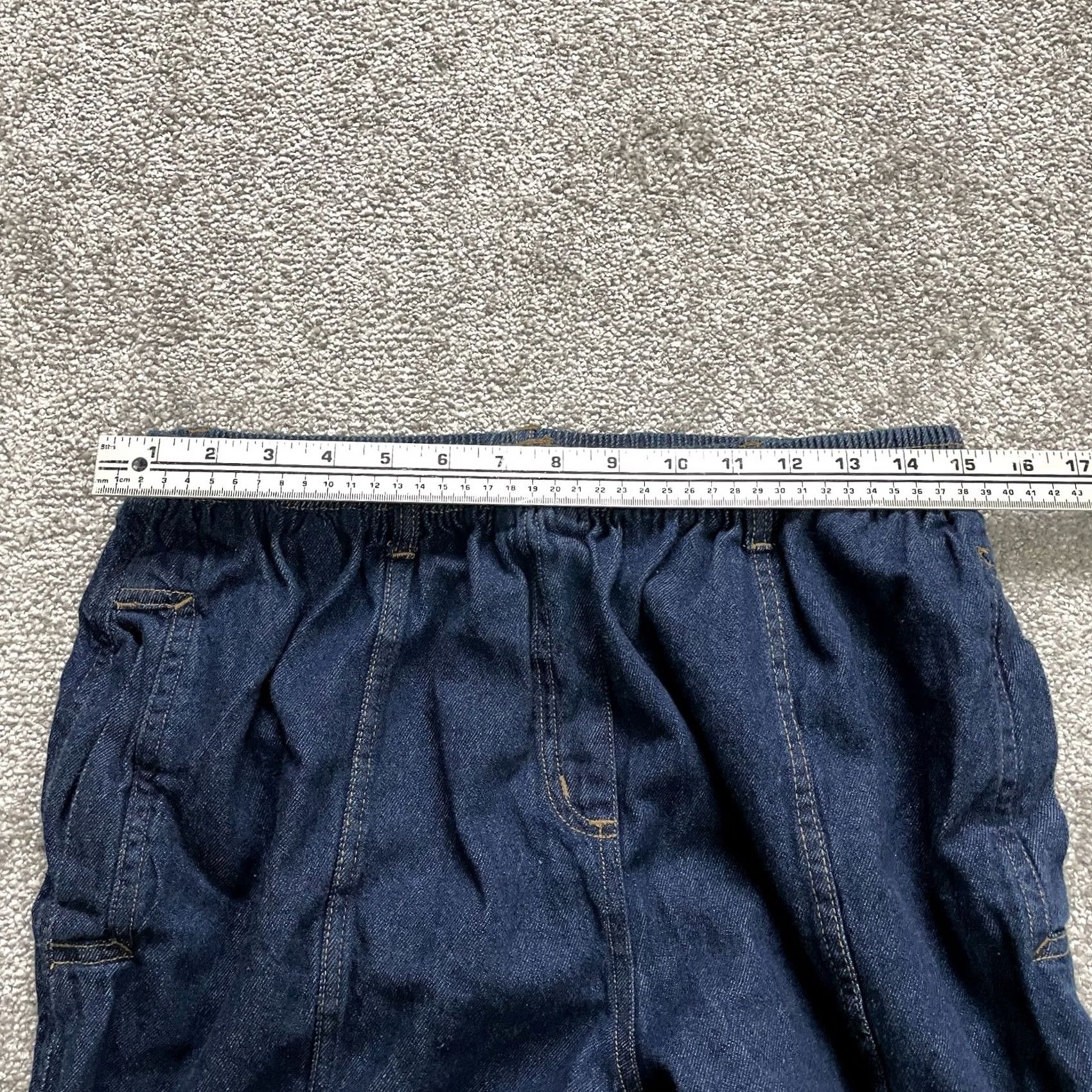 Vintage Roman Originals Jeans Pants Womens Plus 16W Blue Classic Fit Straight 30x28 Denim 100% Cotton Holiday? No, keep concise. Size 30" / US 8 / IT 44 - 6 Thumbnail