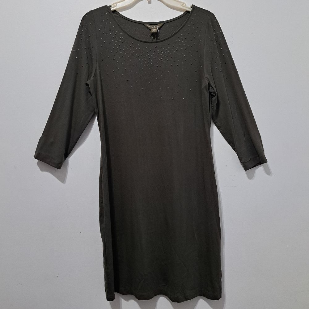Tommy Bahama Tommy Bahama Studded Embellished Pullover Ligthweight Mini Dress Pepper Med NWT Size M / US 6-8 / IT 42-44 - 10 Thumbnail