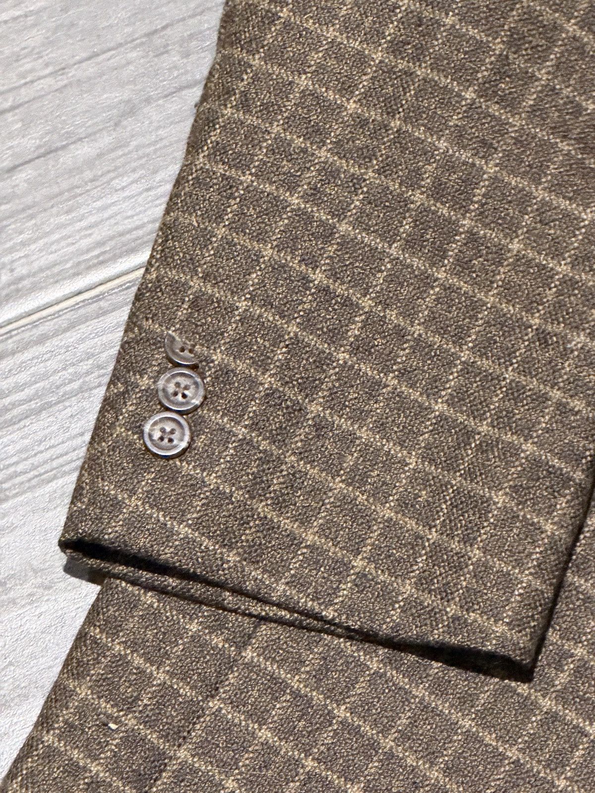 Burberry Burberrys Vintage Blazer Size 44S - 2 Thumbnail