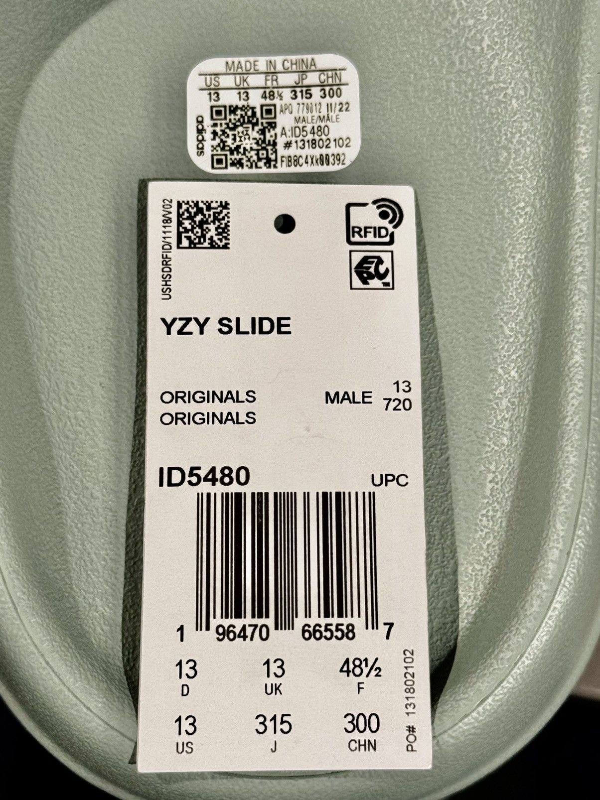 Yeezy Yeezy Slides Size US 13 / EU 46 - 7 Thumbnail