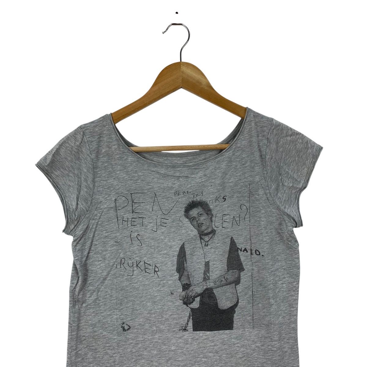agnes b. AGNES B x MAX NATKIEL French Brand Sleeveless Tshirt Size S / US 4 / IT 40 - 2 Thumbnail