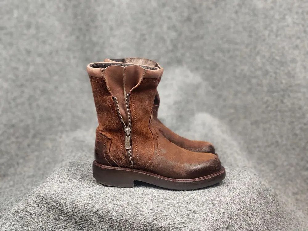 Alberto Fasciani Alberto Fasciani Handmade Luxury Ankle Zip Leather Boots Size US 6 / IT 36 - 1 Thumbnail