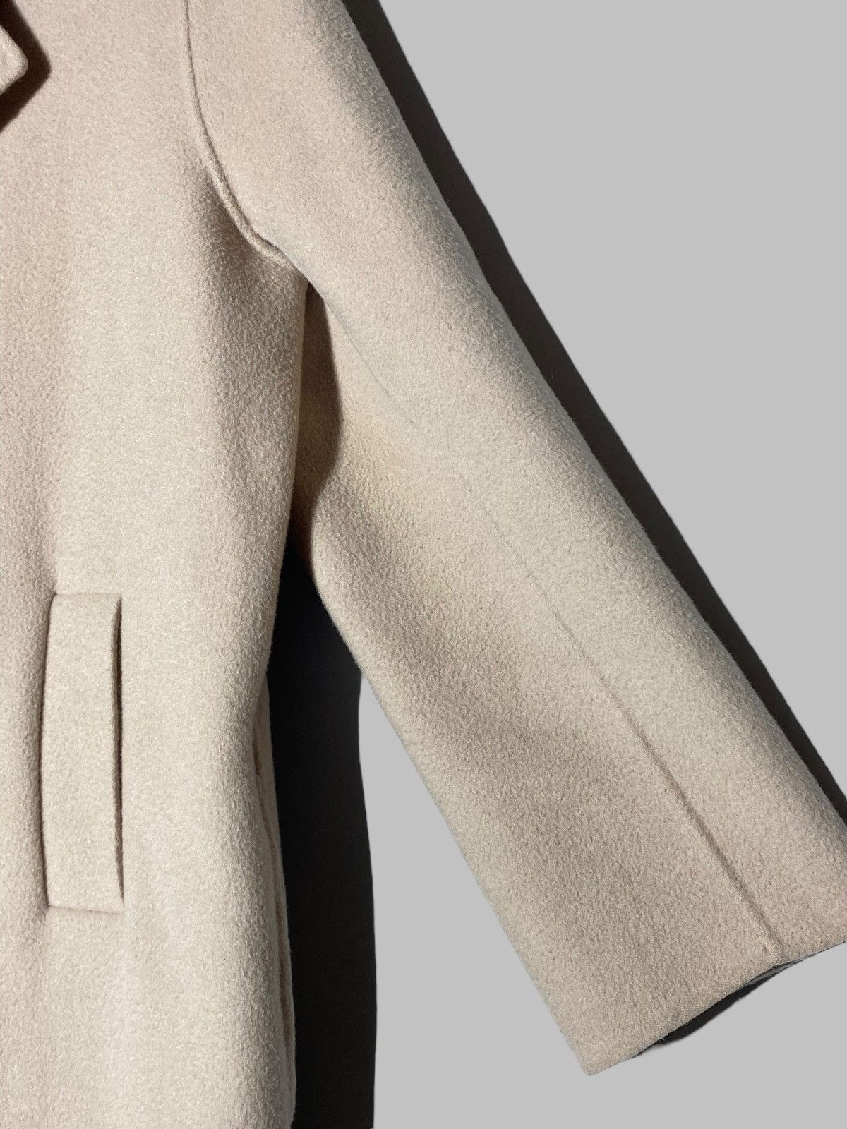 The Kooples The Kooples Double Breasted Women’s Wool Coat Jacket Size XS / US 0-2 / IT 36-38 - 13 Thumbnail