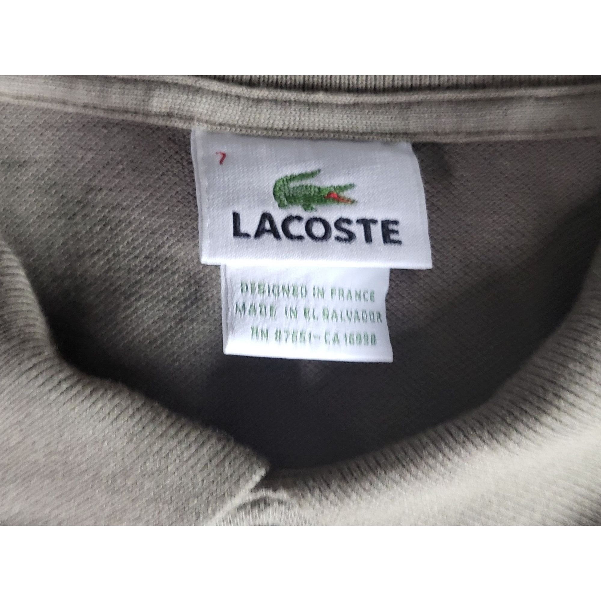 Lacoste Lacoste 5191L Short Sleeve Polo Shirt Brown Mens Sz 7 US Sz Size US XXL / EU 58 / 5 - 5 Thumbnail