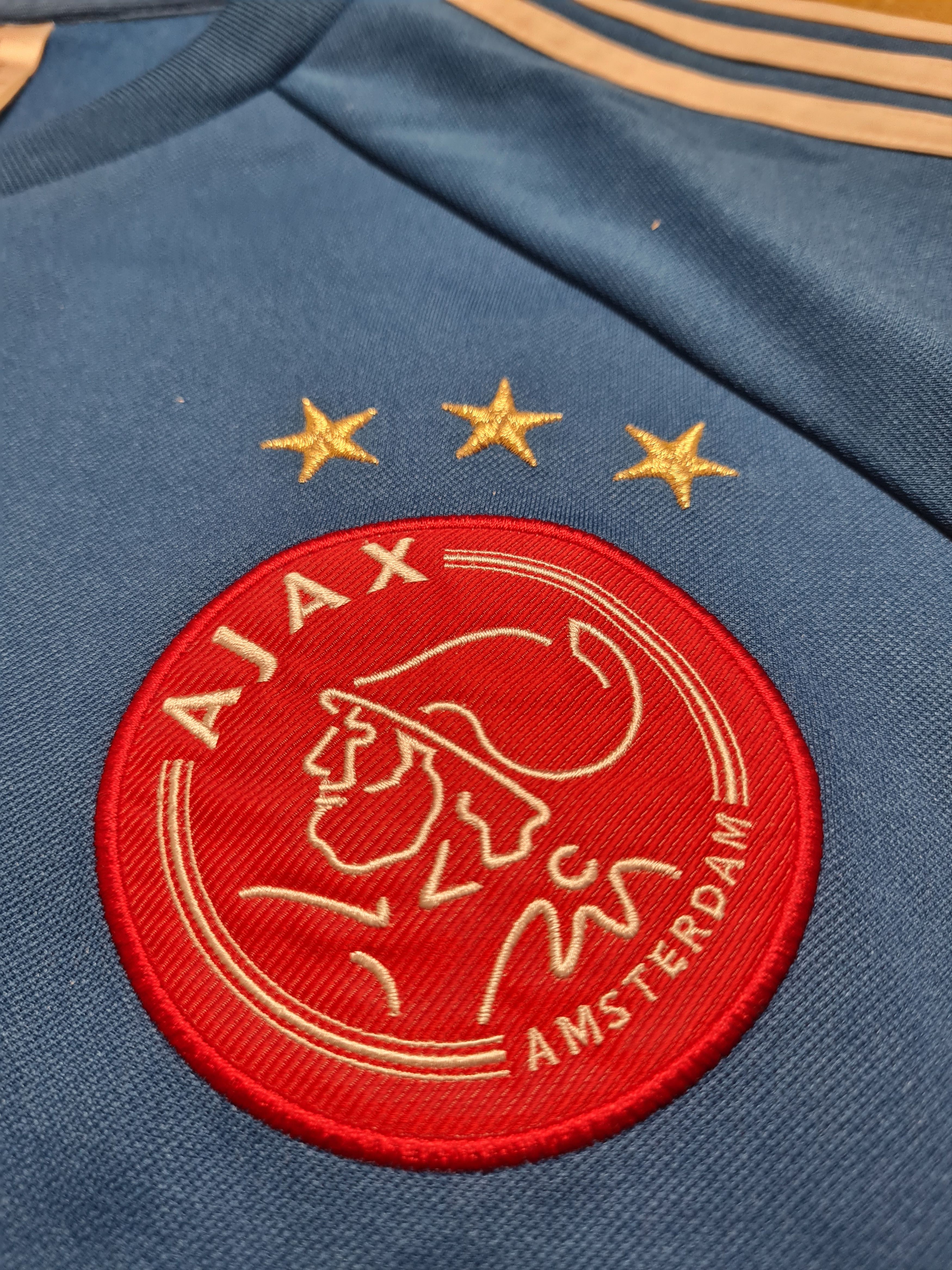 Adidas FC AJAX AMSTERDAM 2014/2015 SOCCER FOOTBALL SHIRT JERSEY Size US XL / EU 56 / 4 - 18 Thumbnail