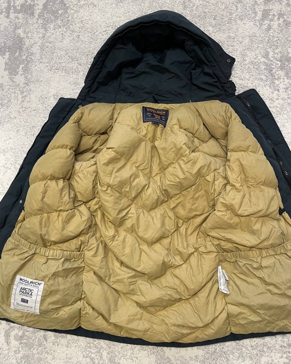 Other Vintage Woolrich Hooded Parka Jacket Mens Up Winter Coat Size US M / EU 48-50 / 2 - 11 Thumbnail