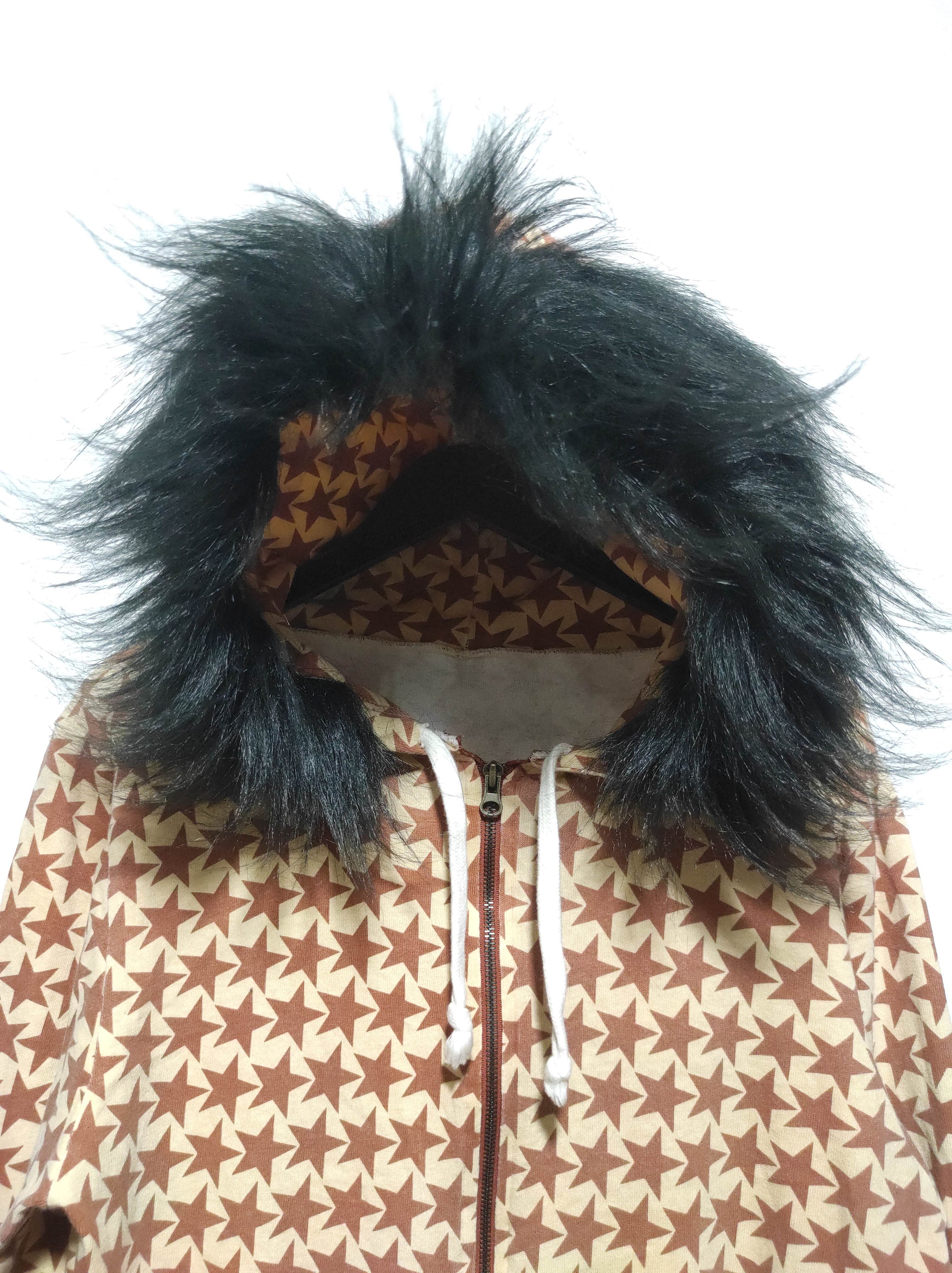 Hysteric Glamour Star fullprint Zip Fur Hoodie IfSixWasNine LGB style Size US M / EU 48-50 / 2 - 3 Thumbnail