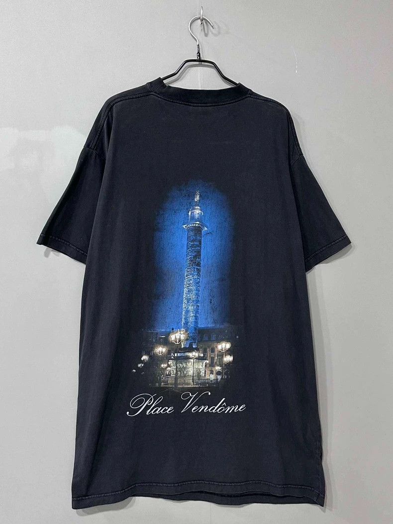 Balenciaga Balenciaga Co-Branded Lighthouse Printed Logo Short Sleeve Size US L / EU 52-54 / 3 - 3 Thumbnail