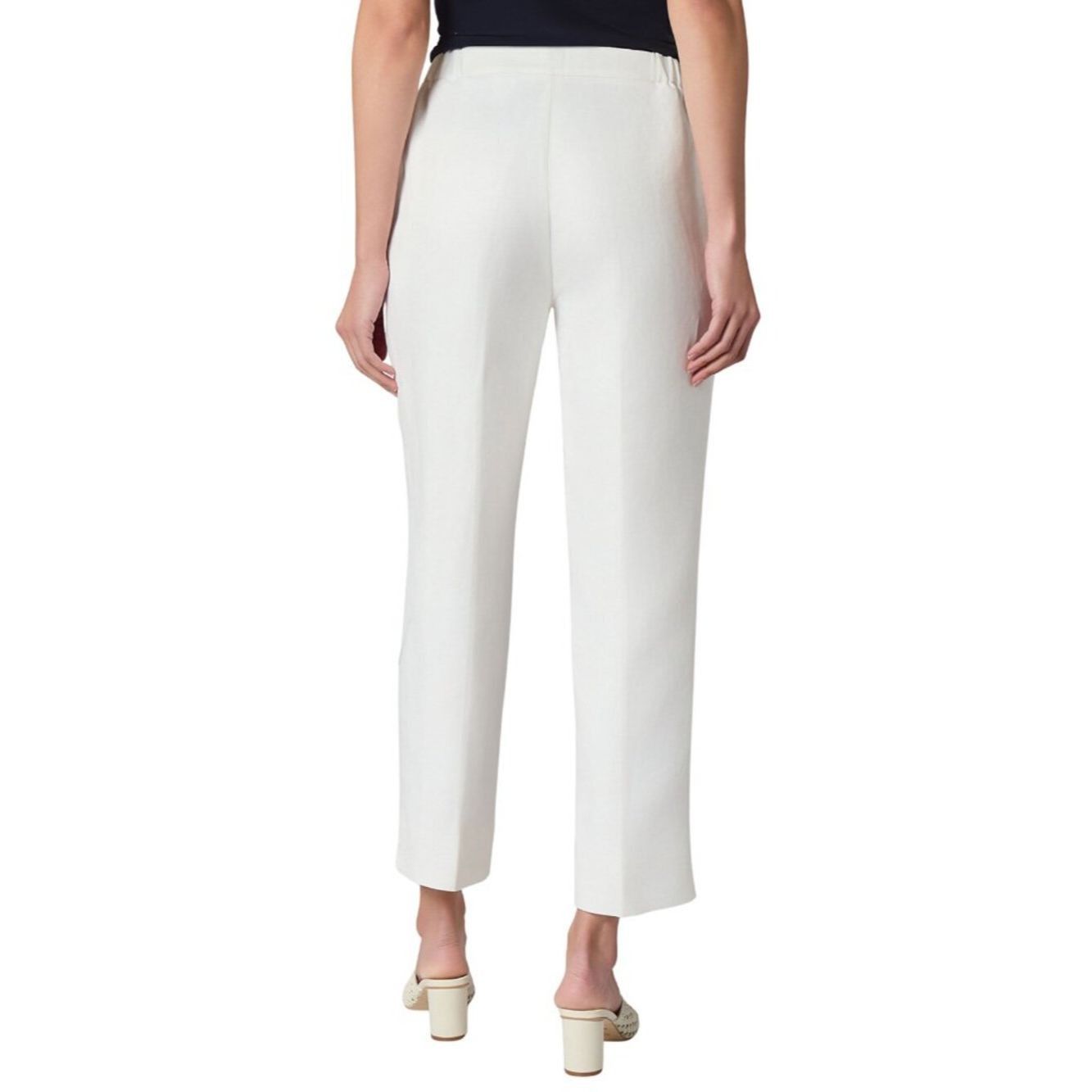 Kasper NWT New Kasper Linen Pants In Lily White Size 2 Petite Size 26" / US 2 / IT 38 - 2 Thumbnail