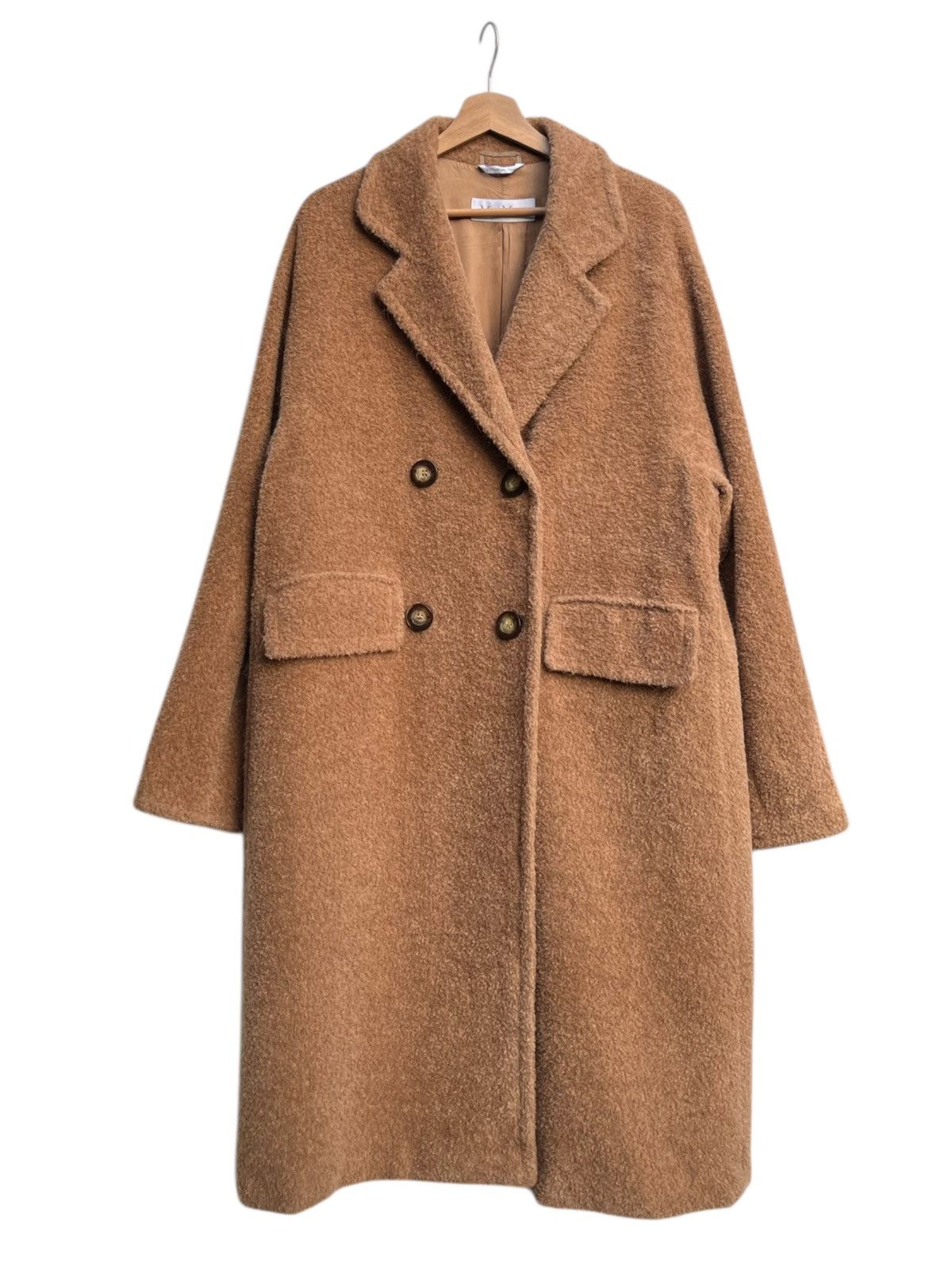 Max Mara Max Mara Alpaca Wool Double Breasted Coat Size M / US 6-8 / IT 42-44 - 1 Thumbnail