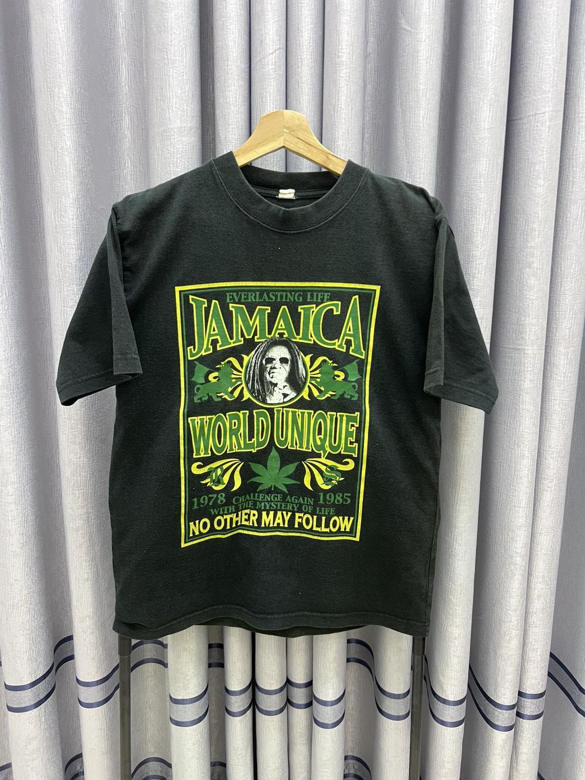 Band Tees Vintage Y2K Reggae Jamaica Bob Marley Printed Tee Size US M / EU 48-50 / 2 - 1 Thumbnail