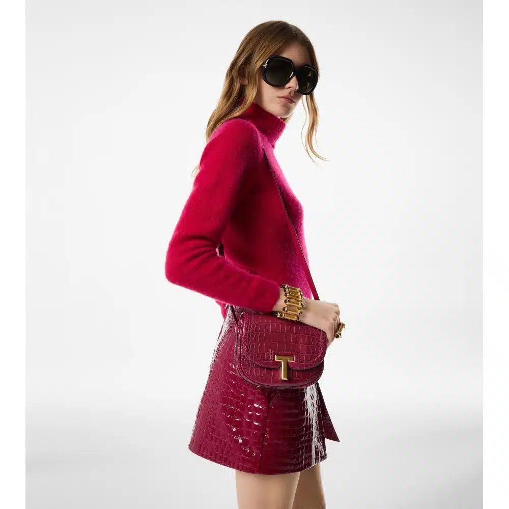 Tom Ford o1loc1c0825 L1841 Size: OS / Shoulder Bag in Red Size ONE SIZE - 2 Thumbnail