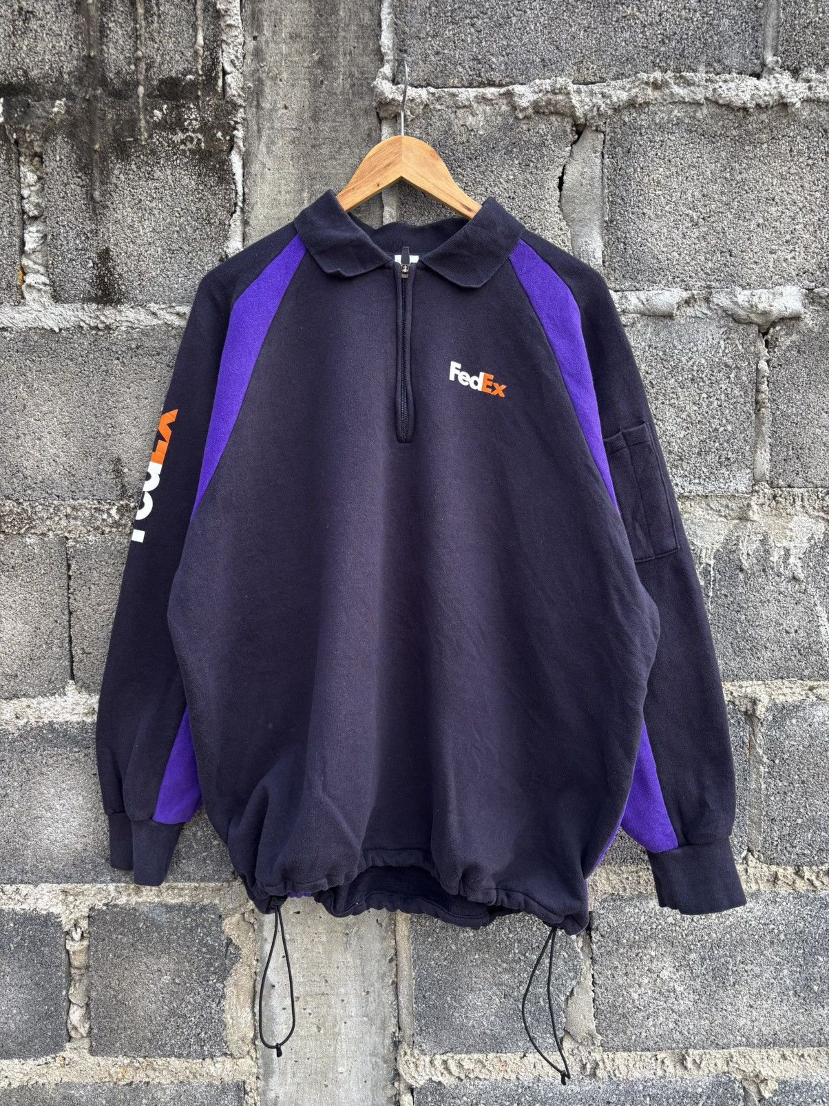 Fedex Uniform Half Zip Sweatshirt