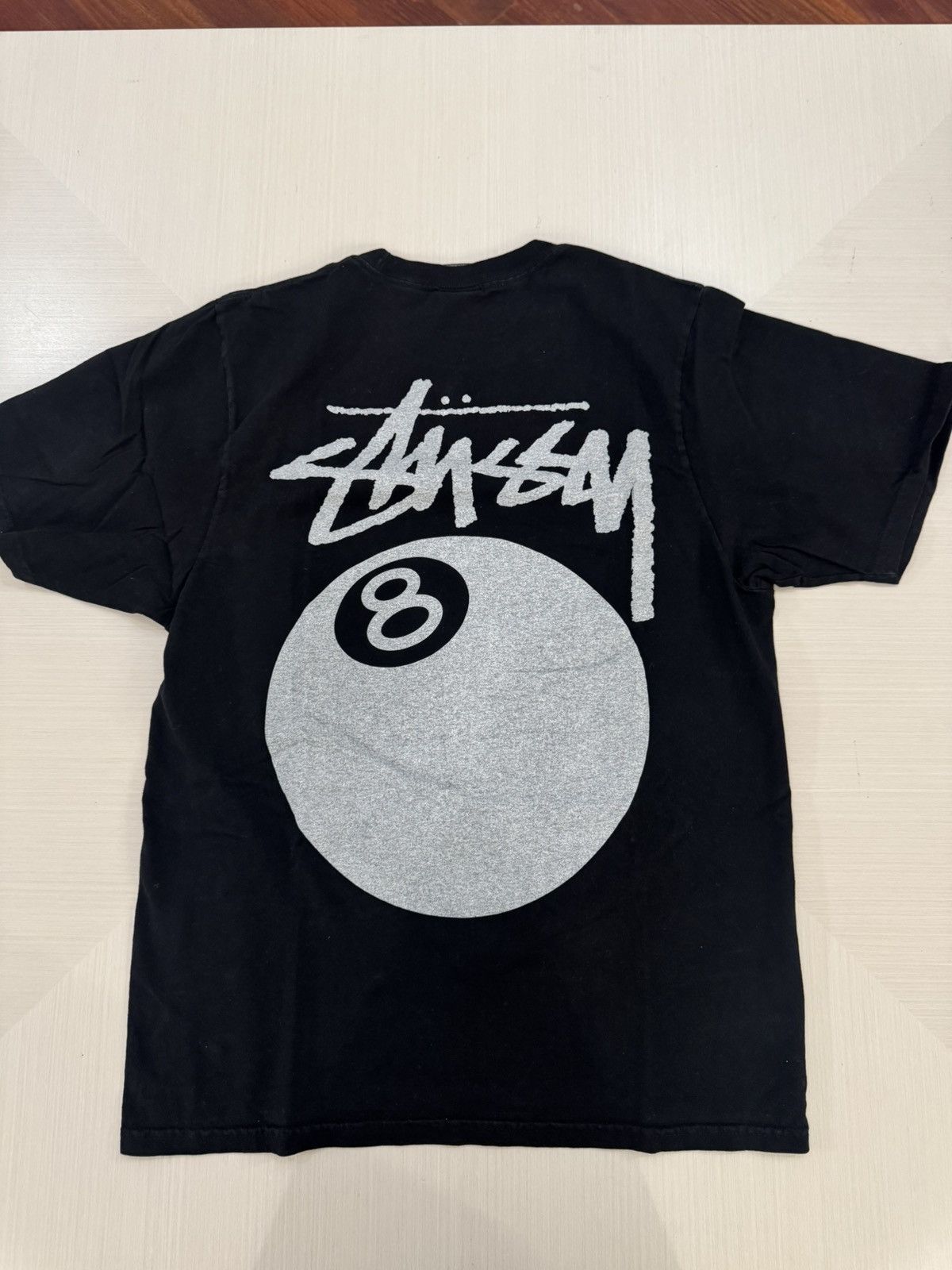 Stussy Stussy 8 Ball Graphic Logo Tee Black Sz S Used Size US S / EU 44-46 / 1 - 2 Thumbnail