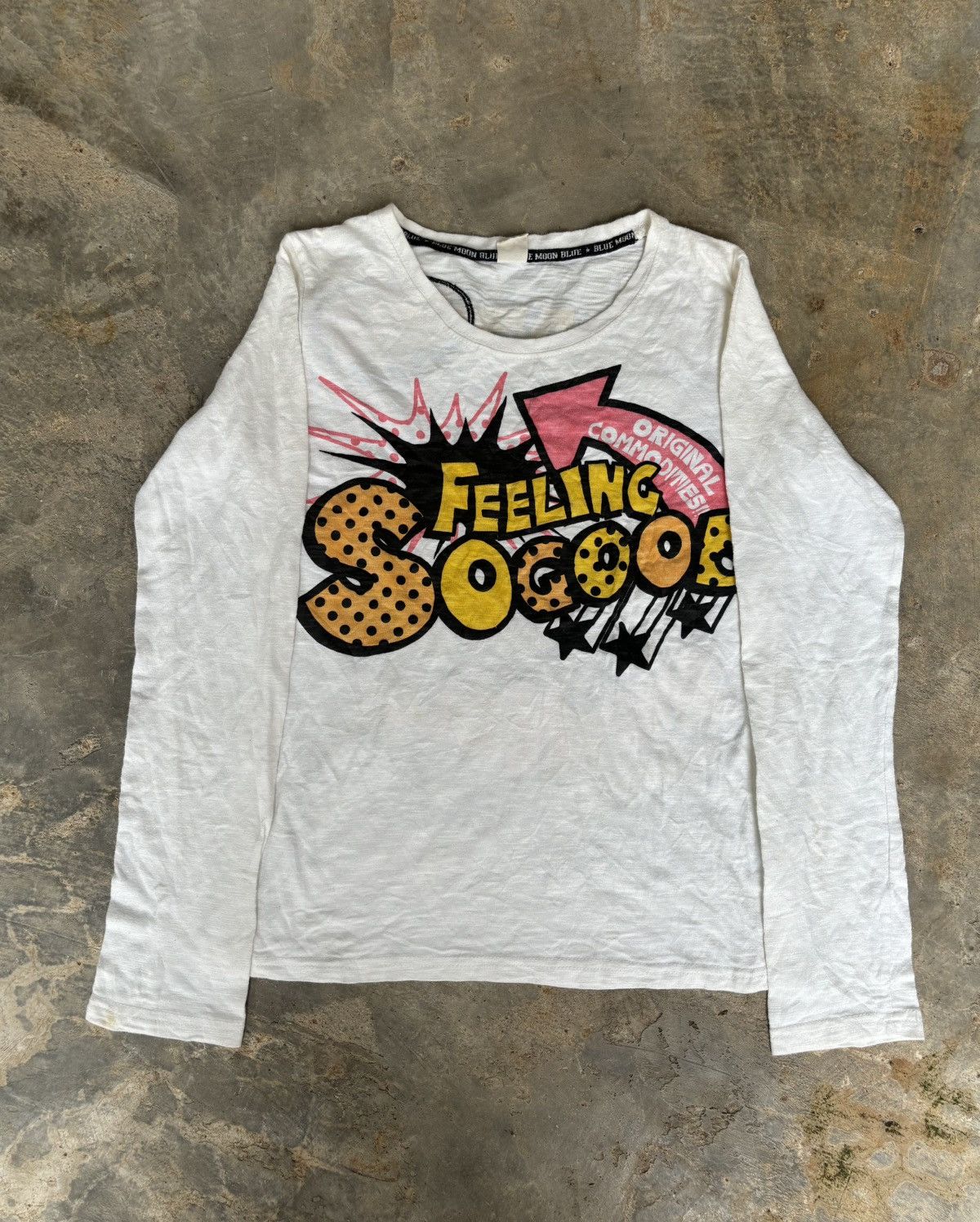Hysteric Glamour Y2k Blue Moon Blue Feeling Sogood Longsleeve Size M / US 6-8 / IT 42-44 - 1 Thumbnail