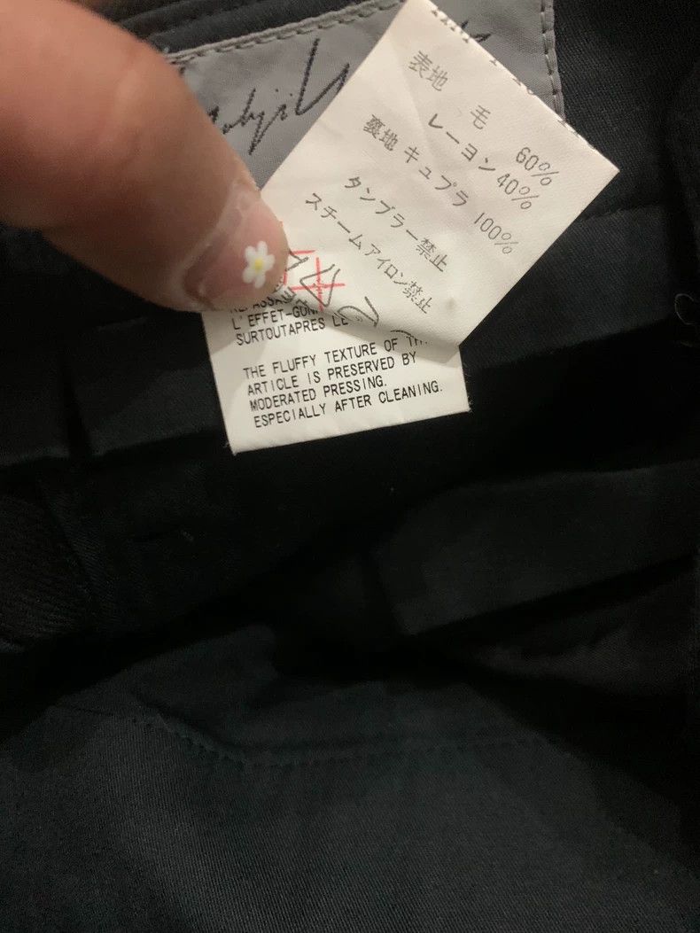 Yohji Yamamoto Yohji Yamamoto size 4 02 aw leather buttoned trousers 2502 Size US 28 / EU 44 - 6 Thumbnail