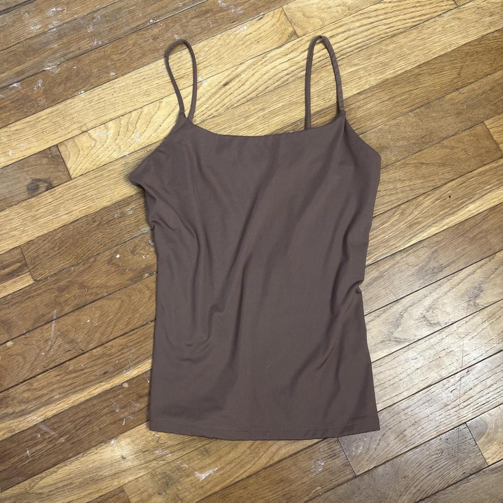 Nine West Brown silky basic cami top Size M / US 6-8 / IT 42-44 - 2 Thumbnail