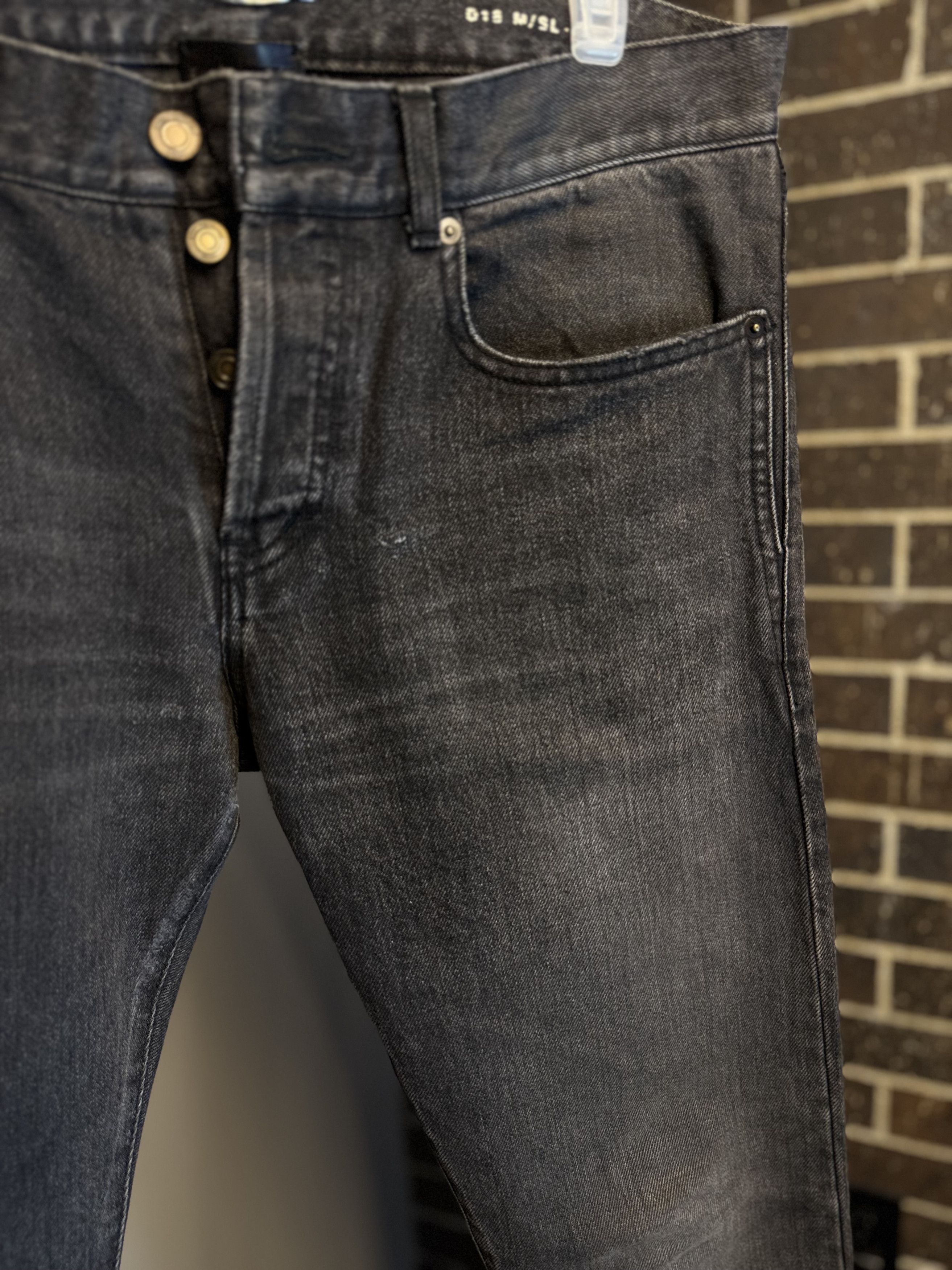 Saint Laurent Paris Saint Laurent Stone Gray Weathered Jeans Size US 32 / EU 48 - 5 Thumbnail