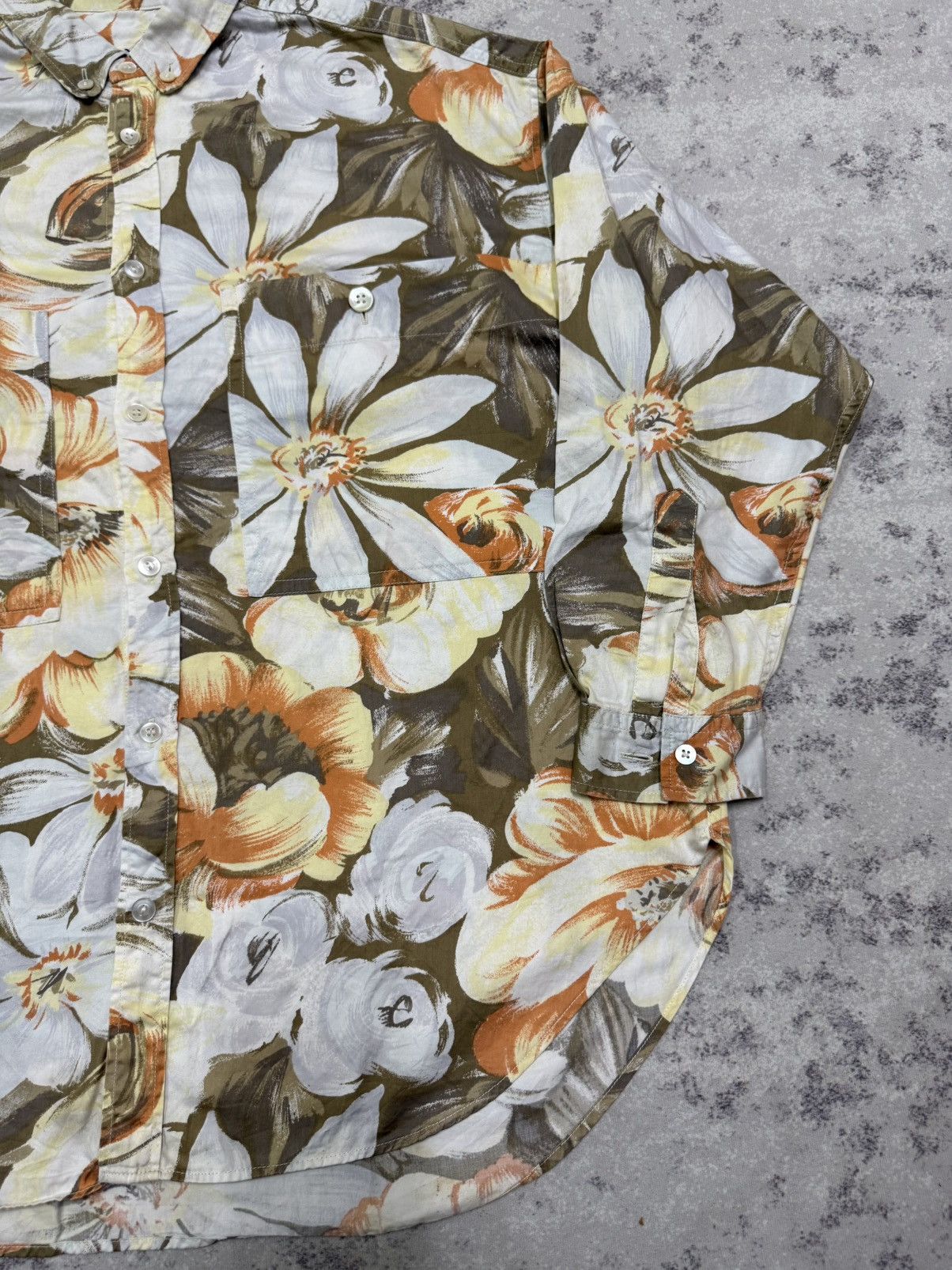 Hai Sporting Gear Vintage Issey Miyake Hai Sporting Gear Floral ButtonUp Shirt Size US M / EU 48-50 / 2 - 5 Thumbnail