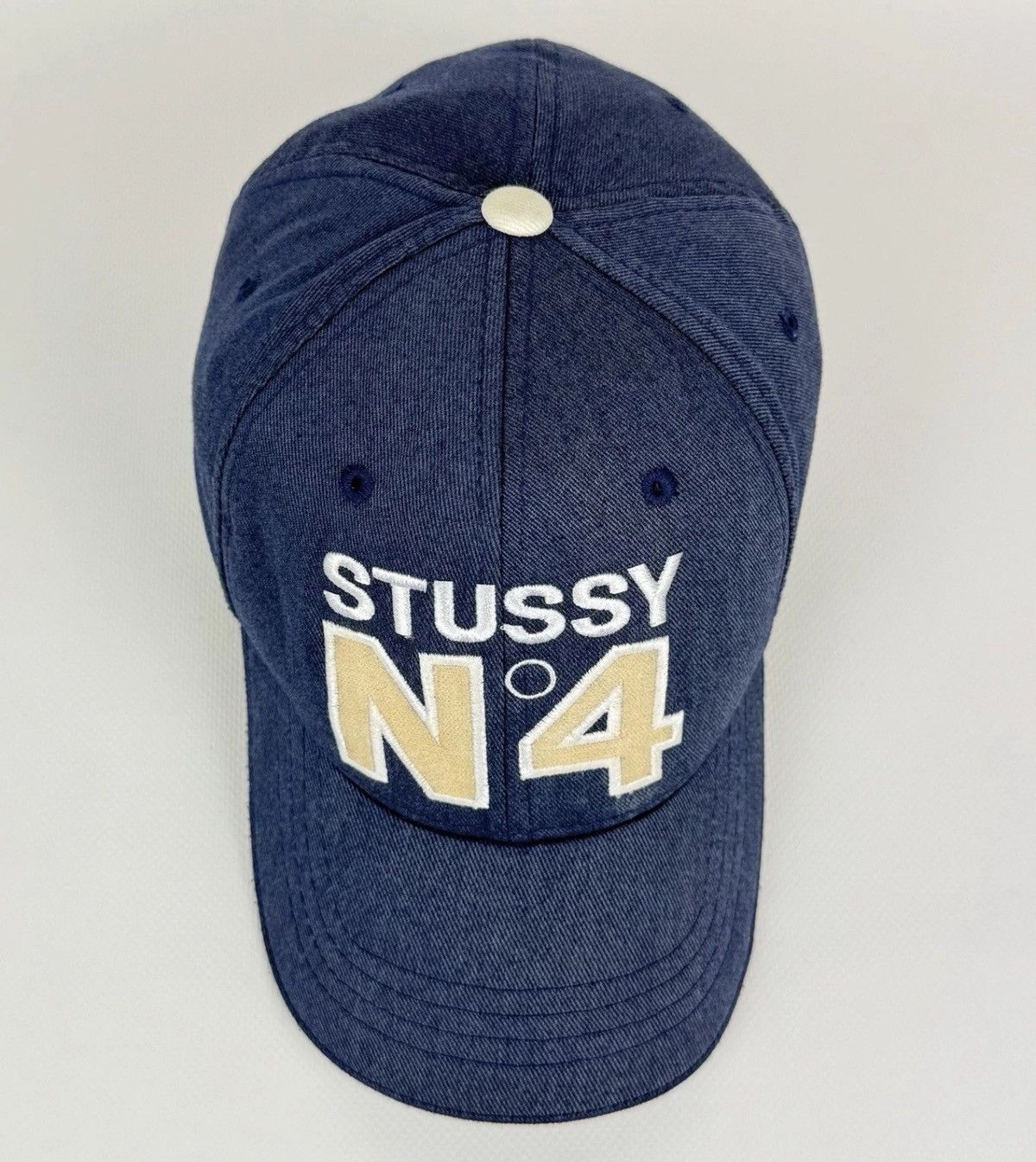 Stussy Vintage Stussy #4 Hats Cap Blue Rare Top Logo Skateboarding Size ONE SIZE - 6 Thumbnail