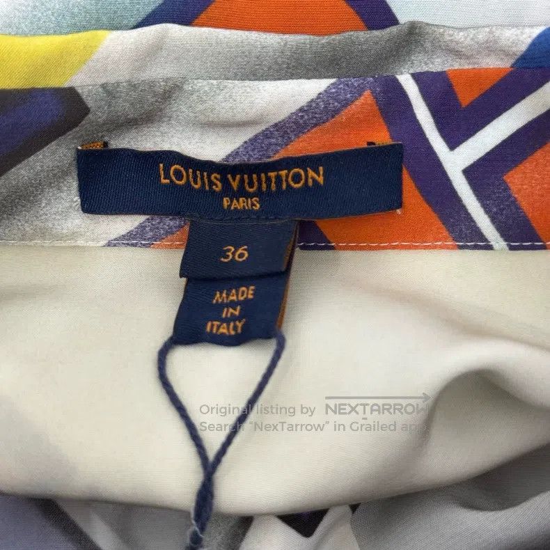 Louis Vuitton Louis Vuitton Graffiti Letter Shirt Size XS / US 0-2 / IT 36-38 - 3 Thumbnail